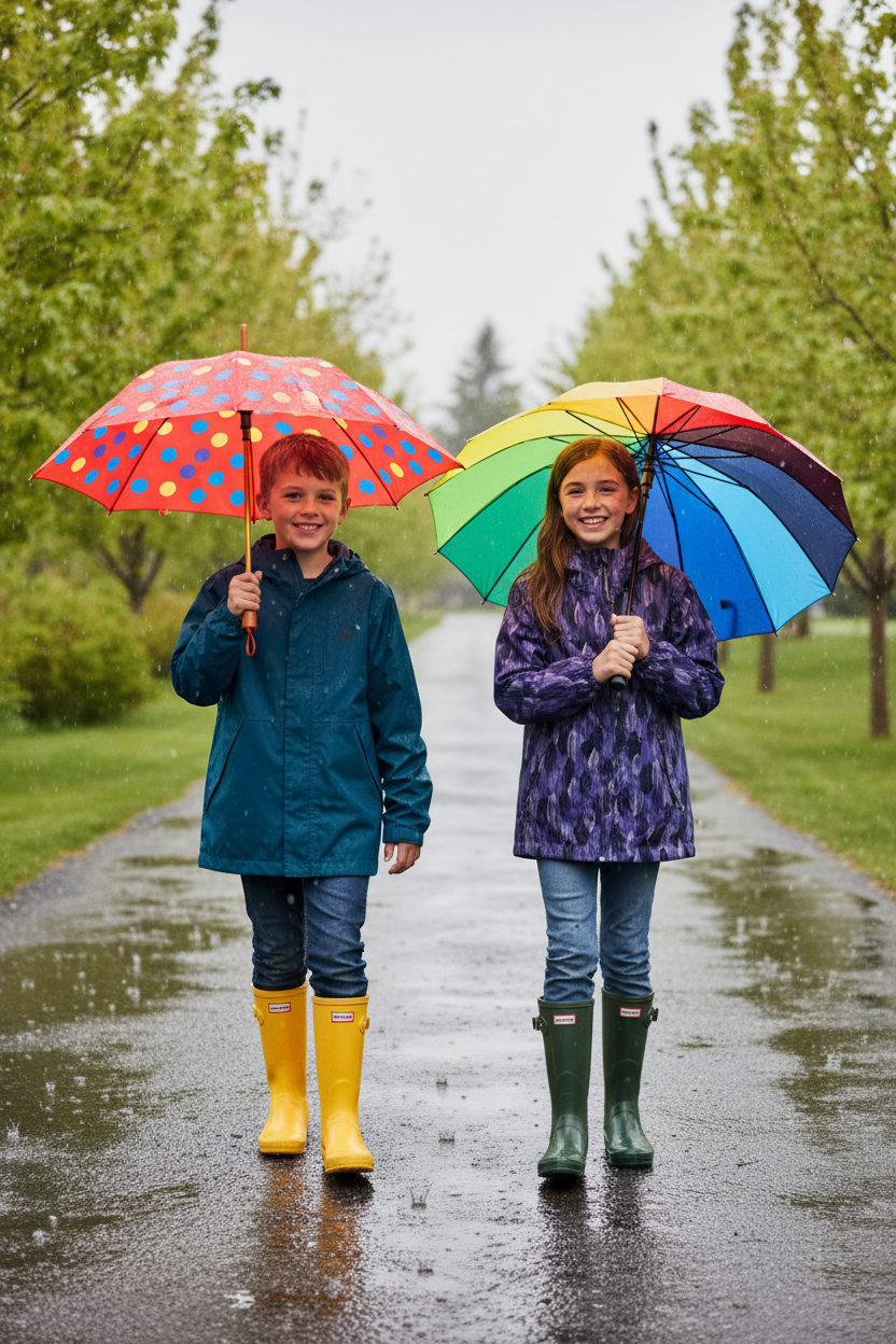 Kids' Spring Rain Gear Ages 4-16 | Ready Kids Canada