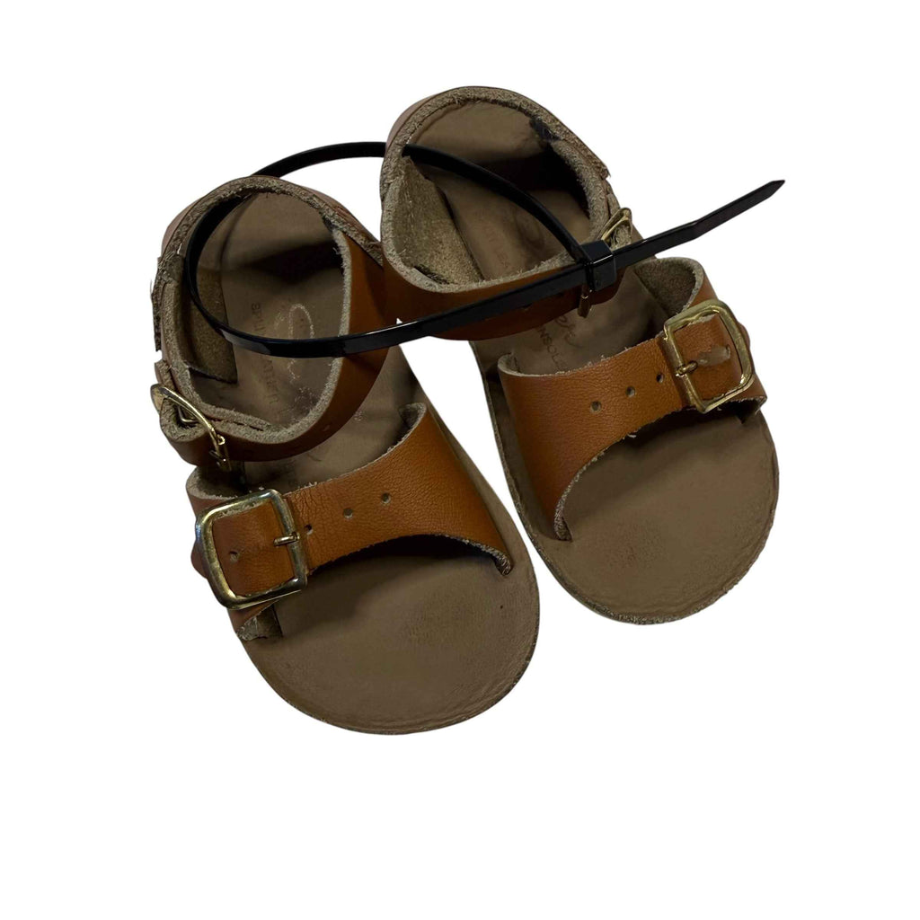 Salt Water Sandals Sun-San Surfer Leather Sandals - Tan - Little Kid Size 4