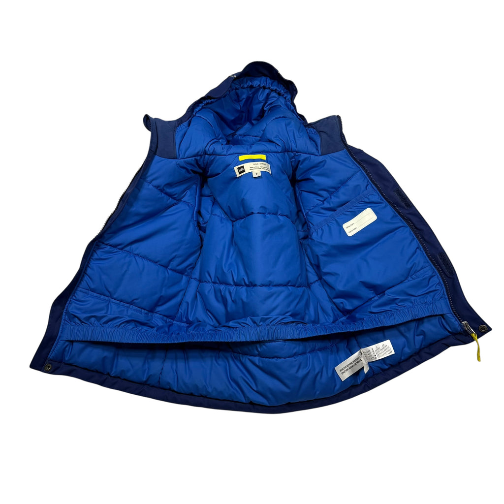 MEC Toaster Jacket and Bib Snow Pants Blue and Black 2T - Ready Kids Canada