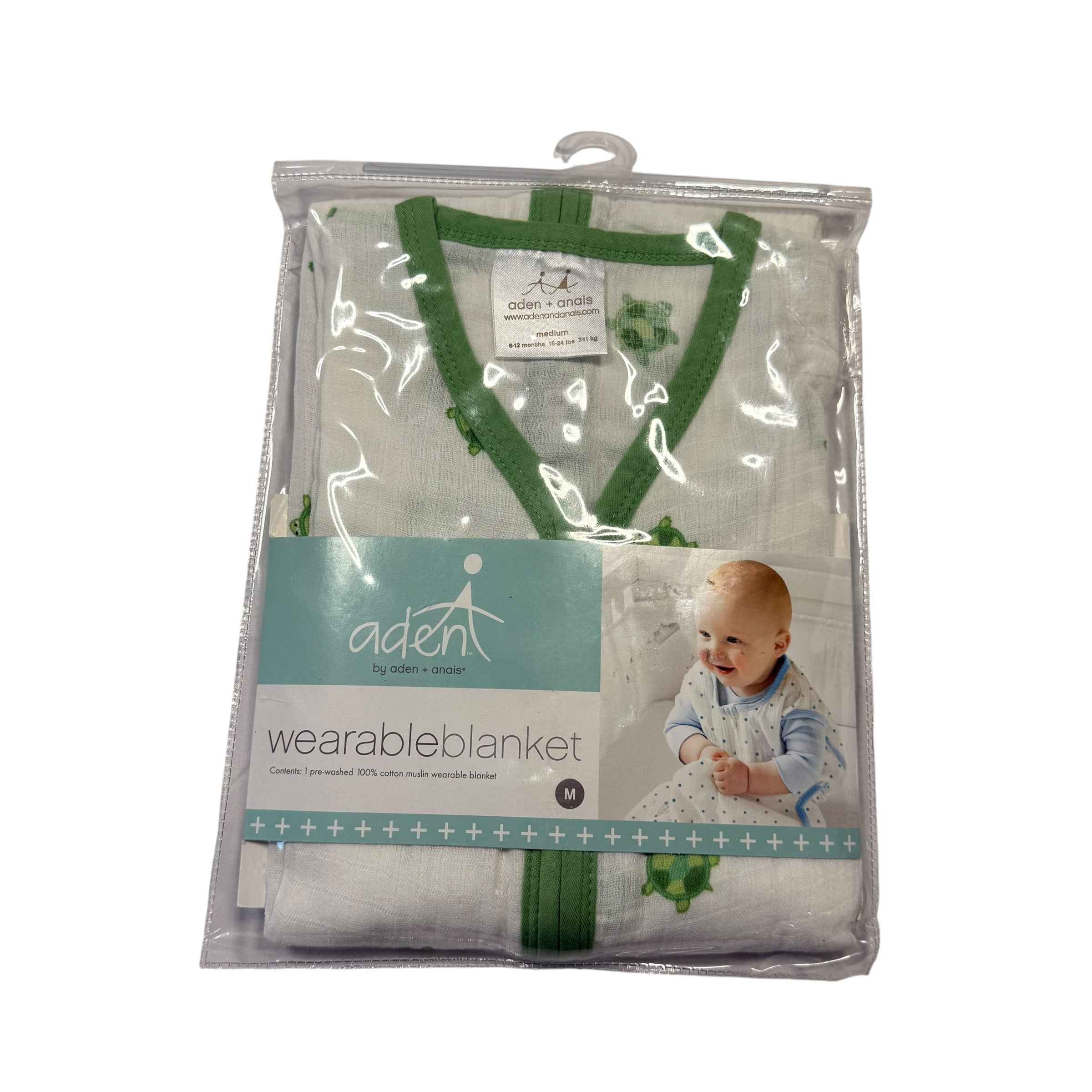 aden + anais Classic Sleeping Bag - Medium (6-12 Months) - 1.0 TOG - Ready Kids Canada
