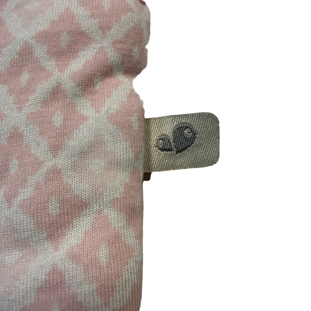 Perlimpinpin Transition Sleep Suit – Pink & White Geometric (Size 3-6 Months) - Ready Kids Canada