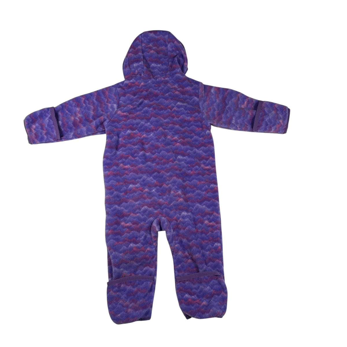 Columbia Fleece Bunting Suit - Pink and Purple - 6-12 Months - Ready Kids Canada