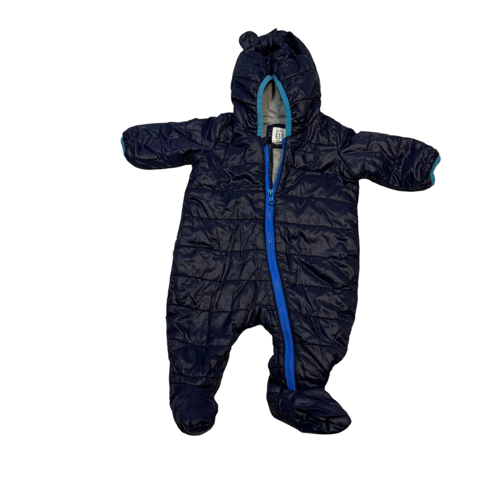 Baby GAP 0-3 Month Light Snowsuit With Covered Feet