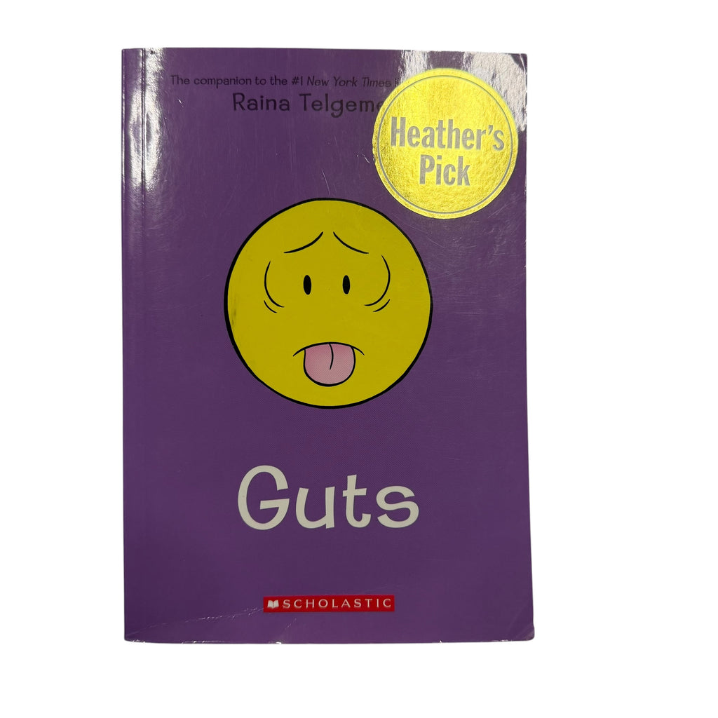 Guts (Graphic Novel) by Raina Telgemeier - Ready Kids Canada