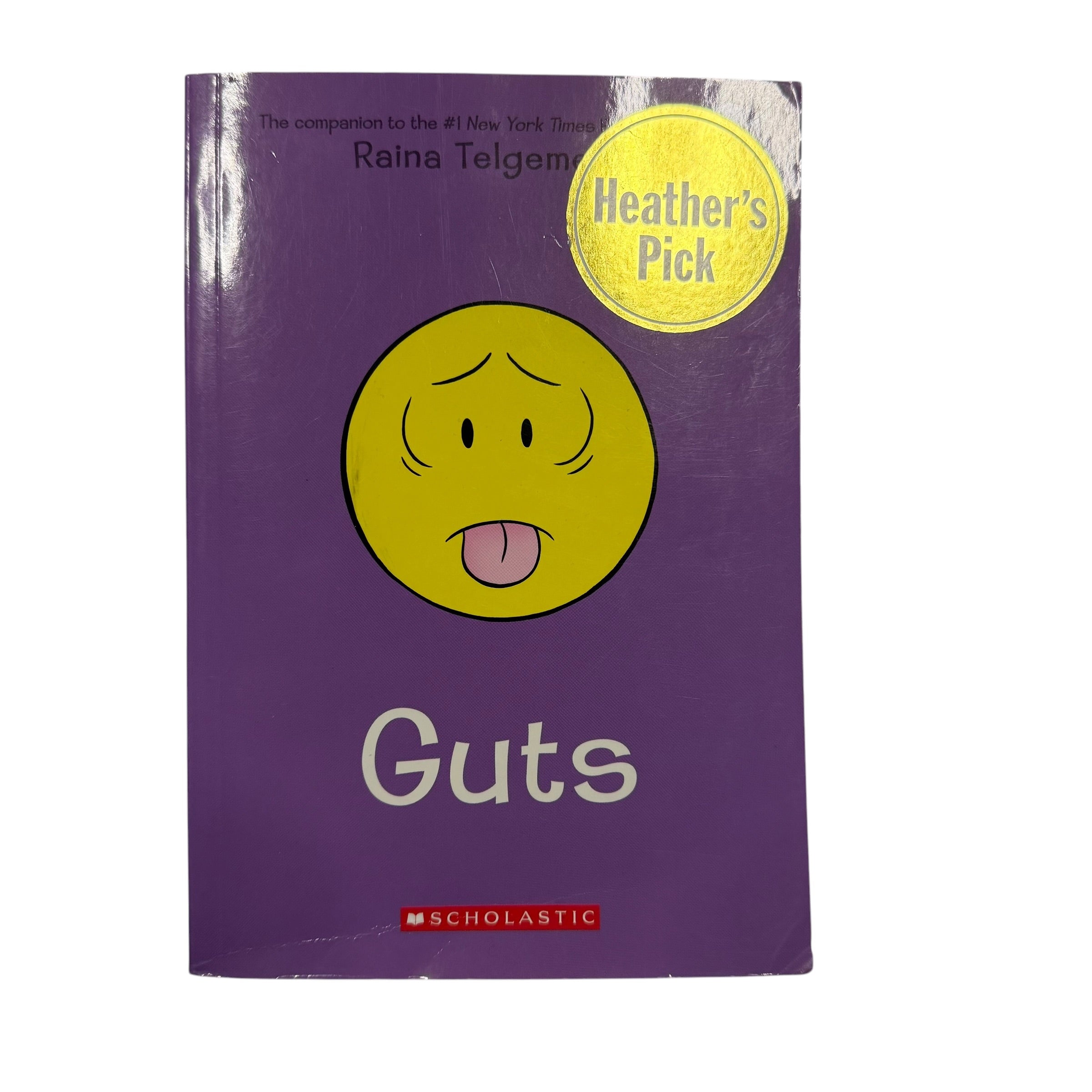 Guts (Graphic Novel) by Raina Telgemeier - Ready Kids Canada