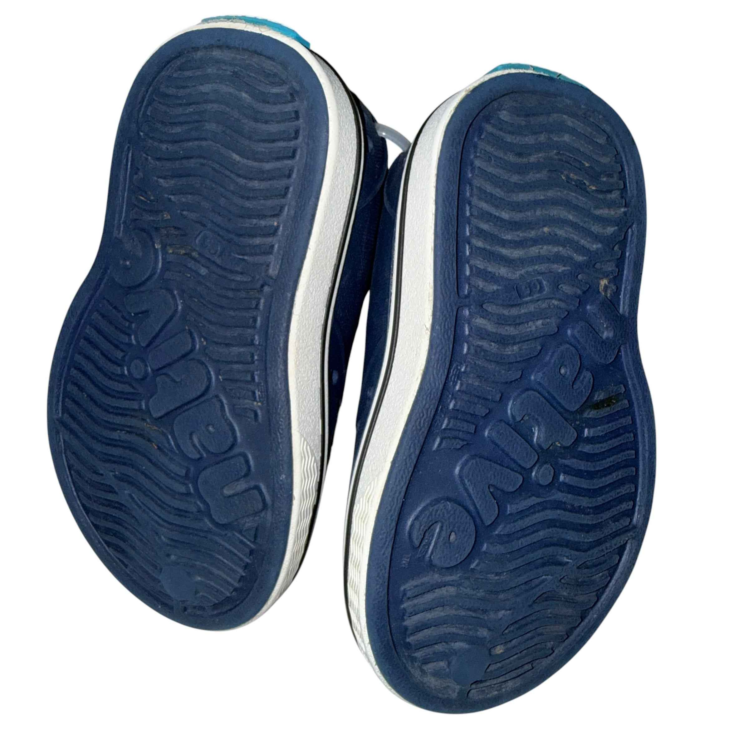 Native Shoes Kids' Miles Slip-On Shoe (Regatta Navy Blue) Little Kid Size 5 Toddler - Ready Kids Canada