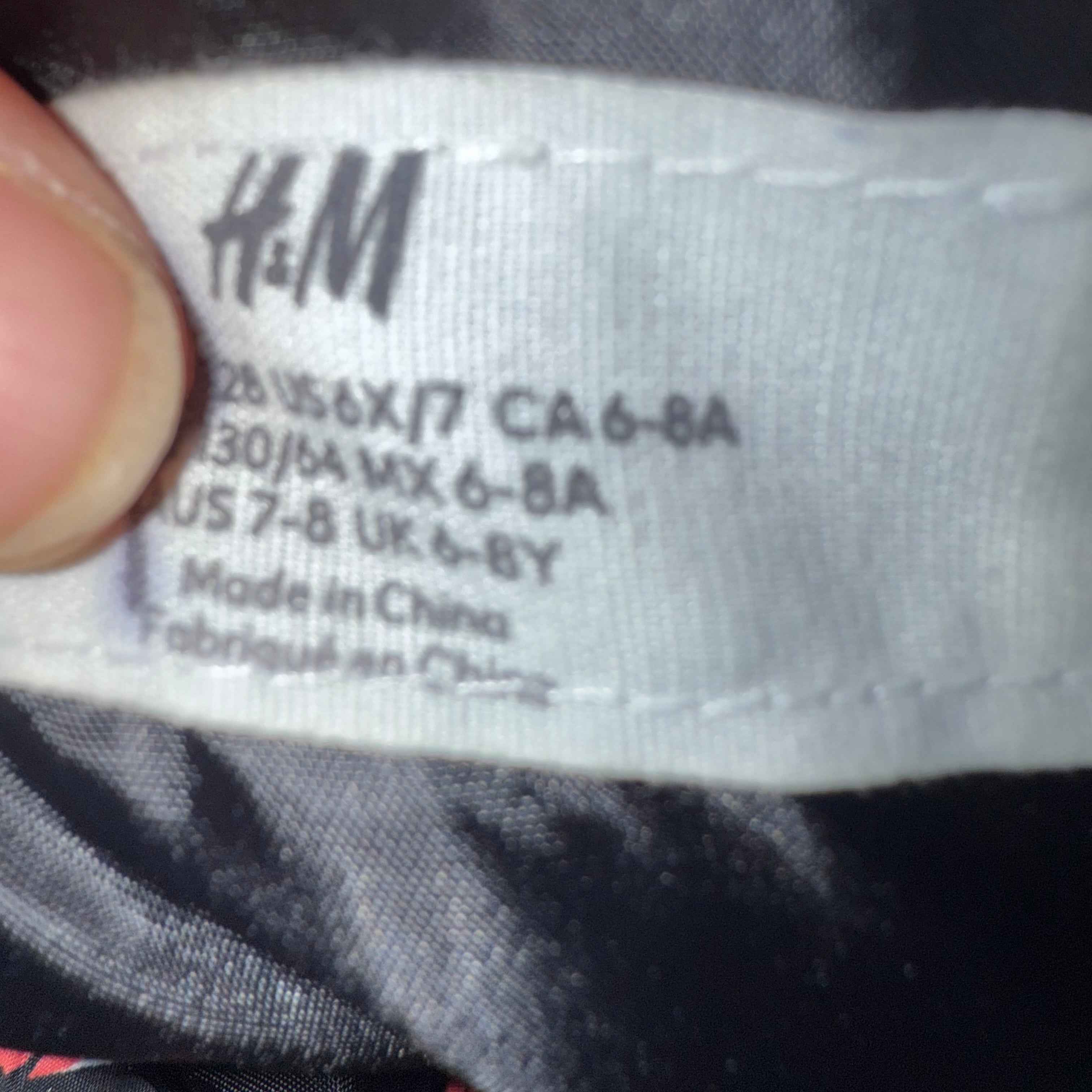 Spider-Man vest H&M 6-8 years - Ready Kids Canada