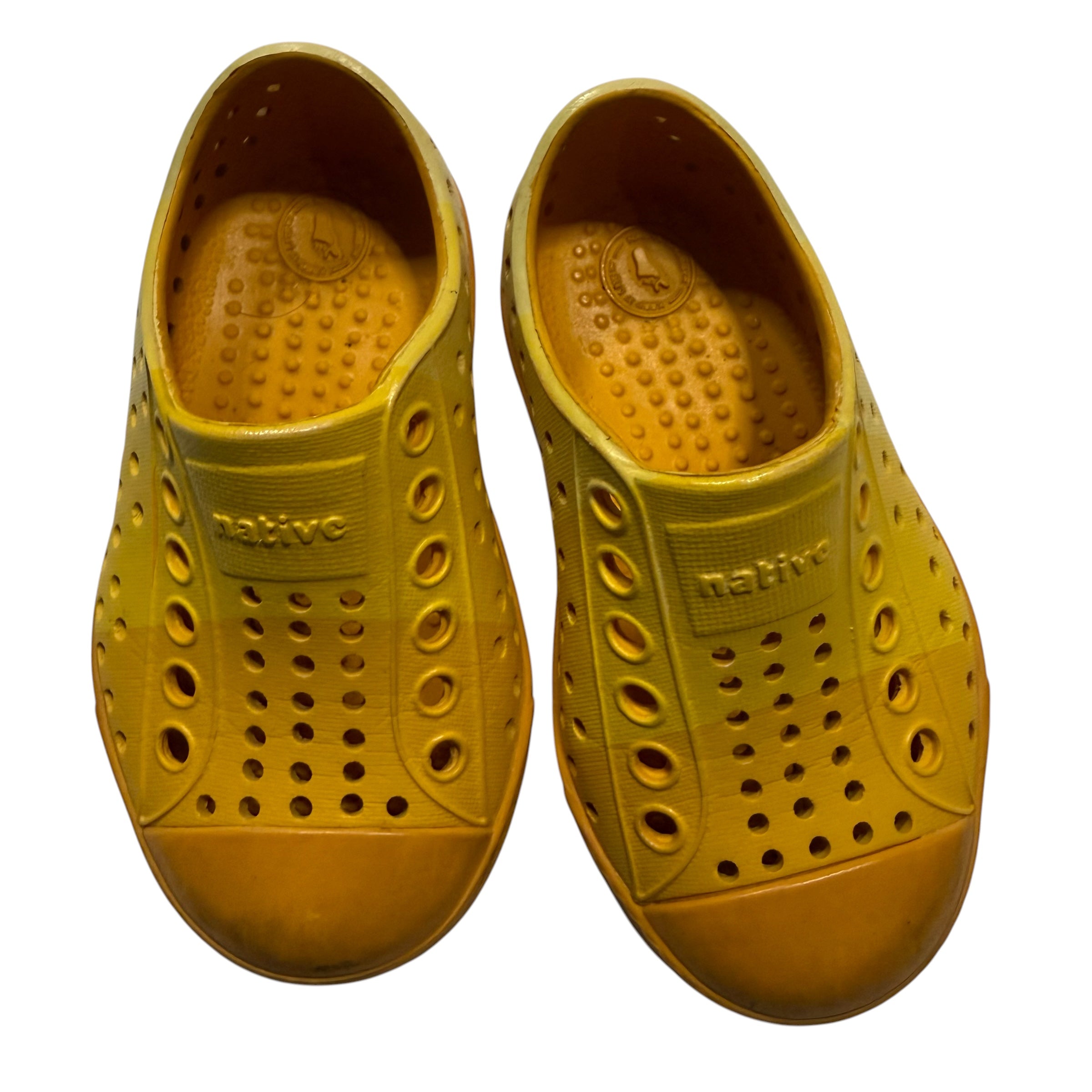 Native Shoes Jefferson x Crayola™ in "Dandelion" Little Kid Size 5 - Ready Kids Canada