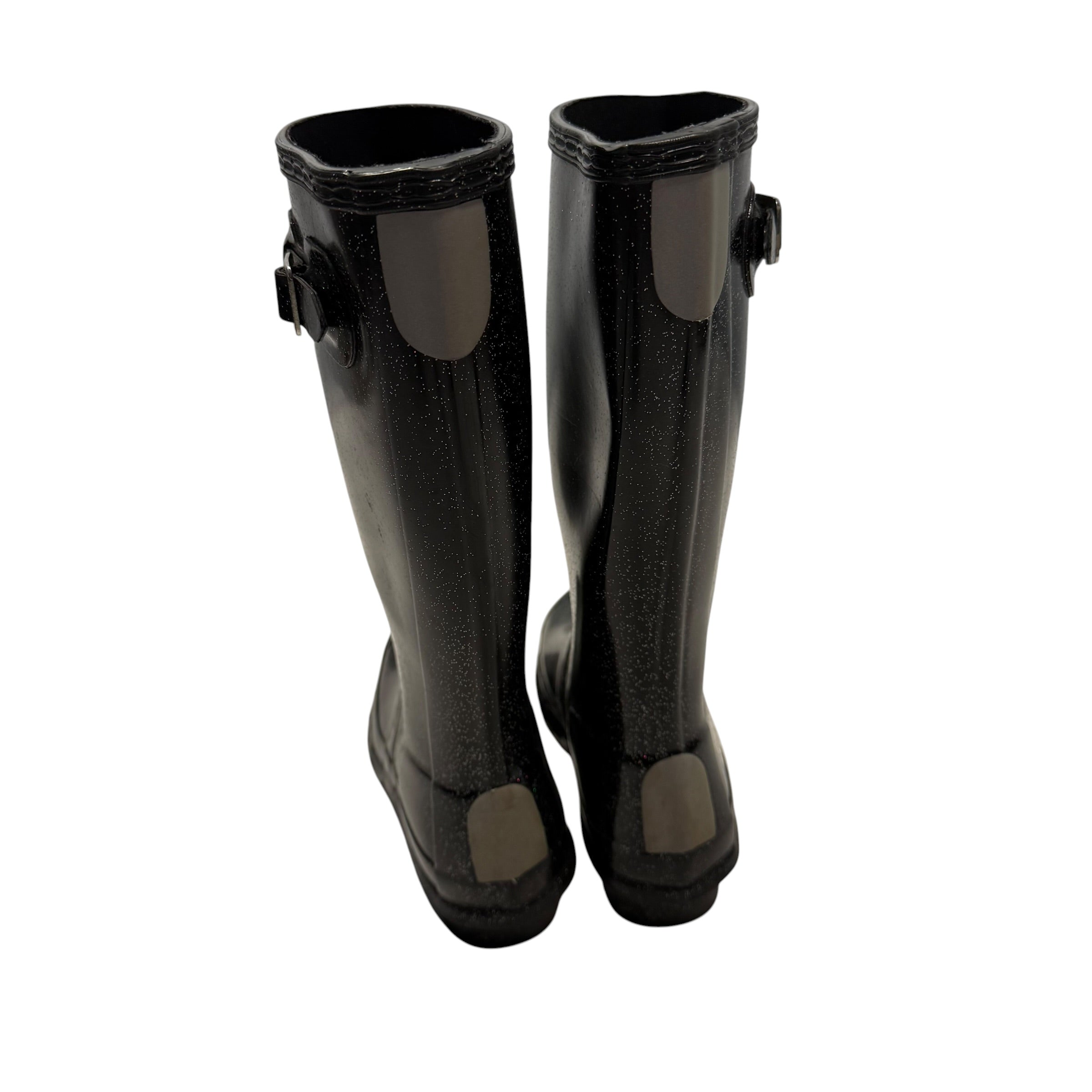 Hunter Kids' Original Classic Gloss Sparkle Rain Boots Big Kid Size 2 Boy /3 Girl - Ready Kids Canada