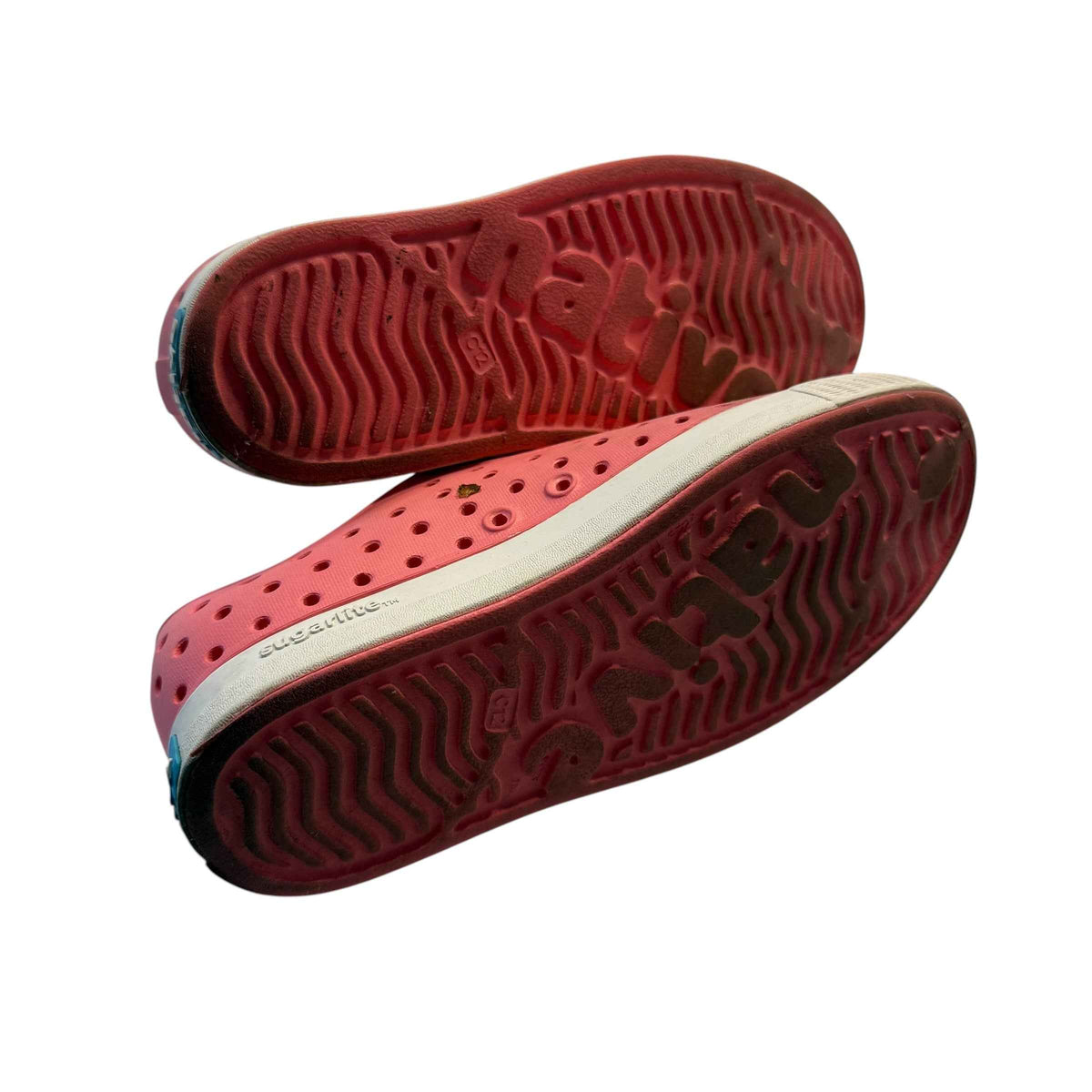 Native Shoes Jefferson Pink Slip-On Sneakers Size C12 Little Kid - Ready Kids Canada