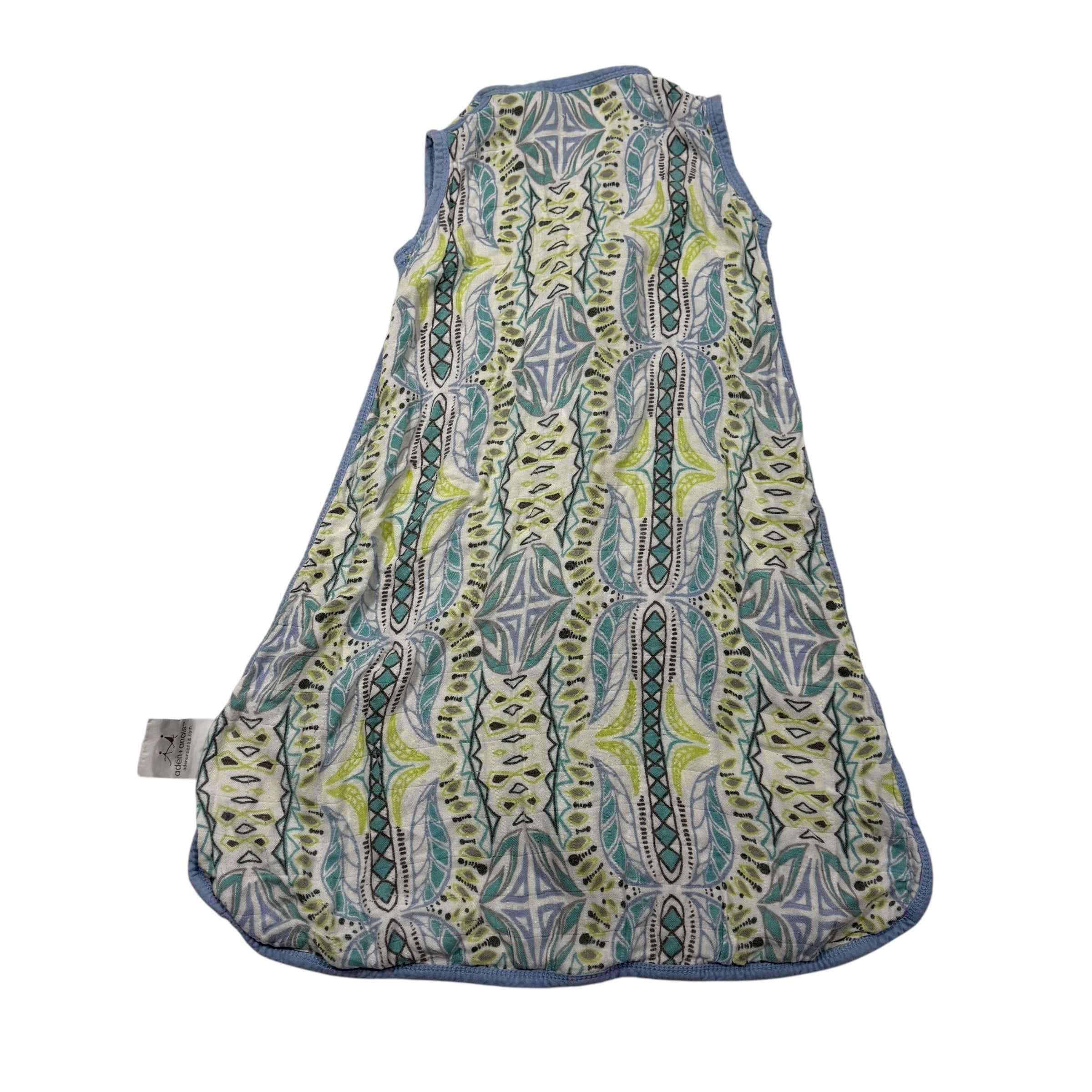 Aden & Anais Small 0-6 Month Rayon Bamboo Muslin Sleep Sack 1.0 TOG