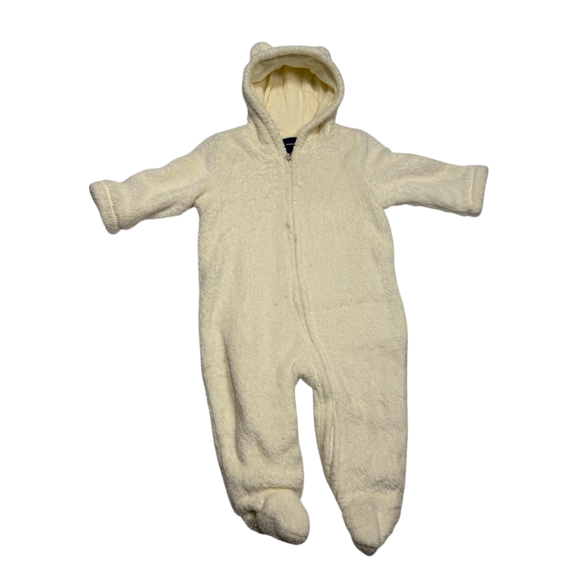 Baby Gap 6-12 Months Fleece Suit Bunting