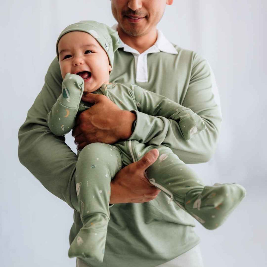 Bamboo Baby Zipper Sleeper