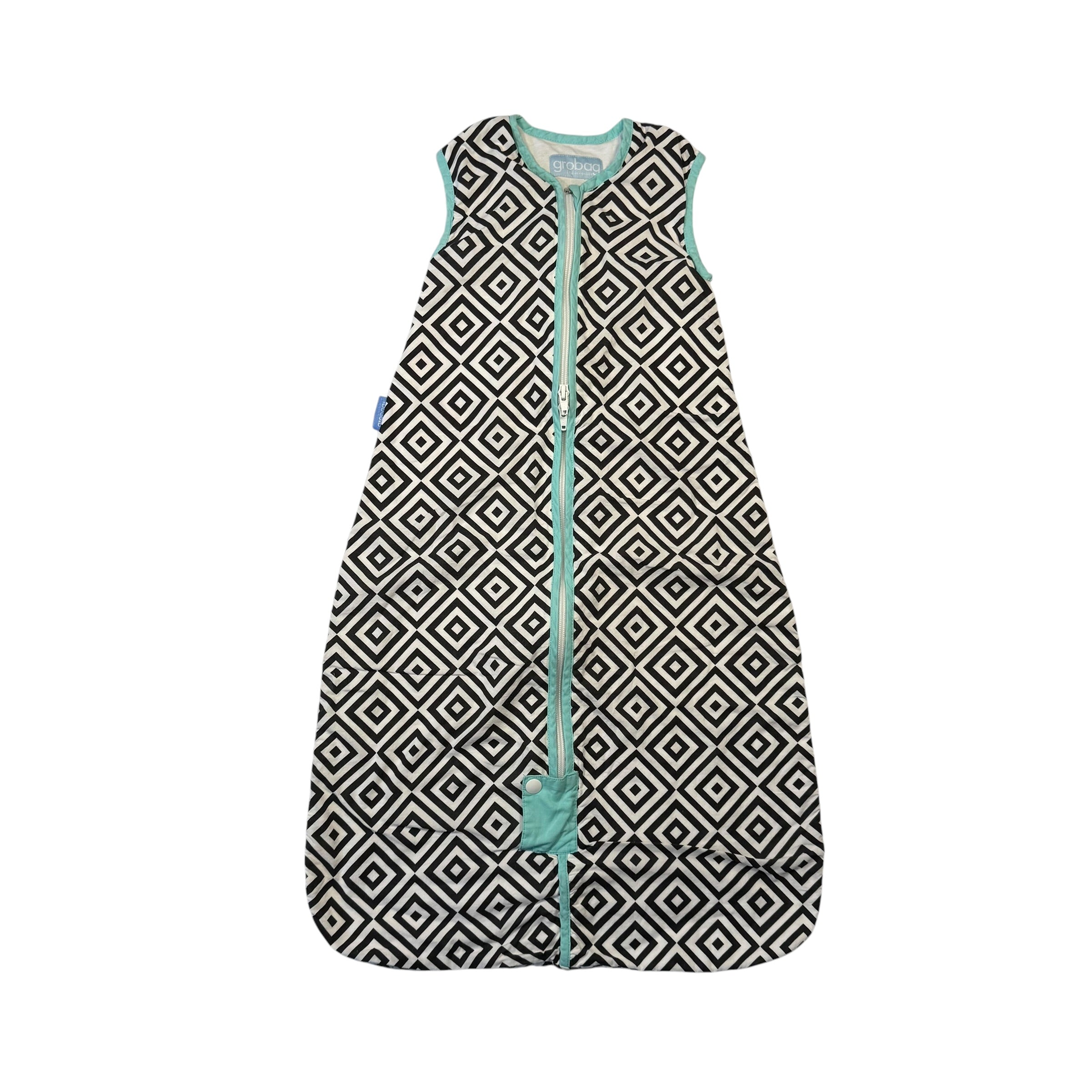 Grobag Baby Sleep Bag – Black & White Geometric (Size 6-18 Months) - Ready Kids Canada