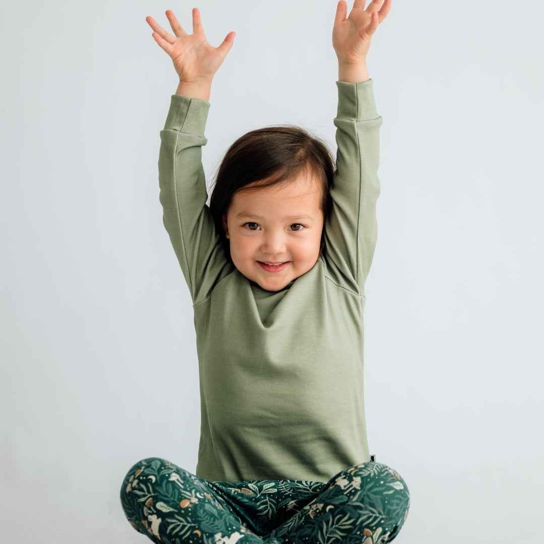 Baby/Kids' Bamboo Raglan Pullover