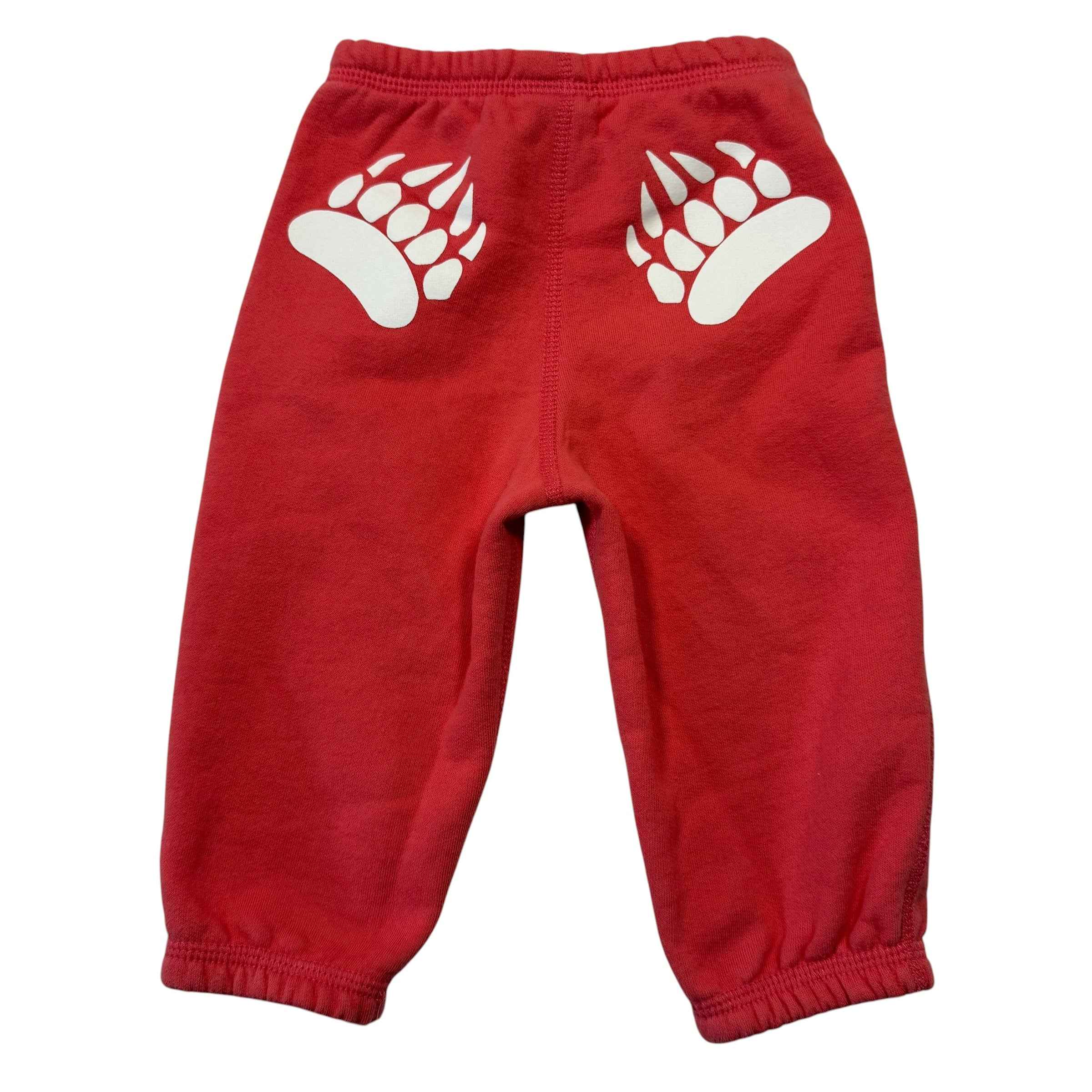 Muskoka Bear Wear Infant Paw Pants – Radiant Red (Size 6 Months) - Ready Kids Canada