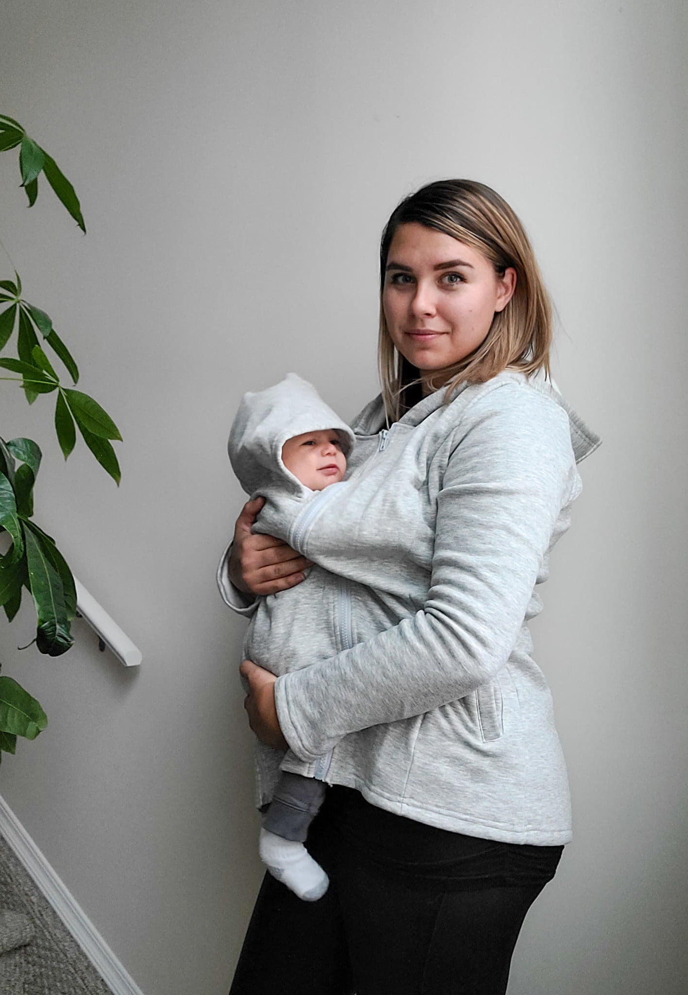 Ella Bella Basics™ 2-in-1 Fleece Baby Carrying Hoodie - Ready Kids Canada