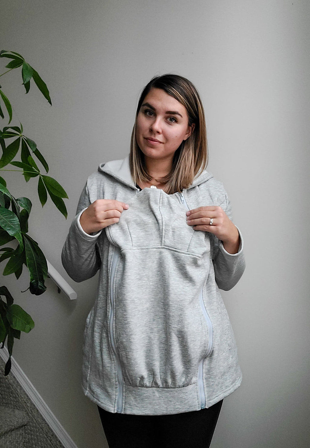 Ella Bella Basics™ 2-in-1 Fleece Baby Carrying Hoodie - Ready Kids Canada