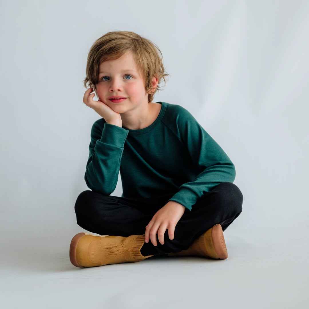 Baby/Kids' Bamboo Raglan Pullover