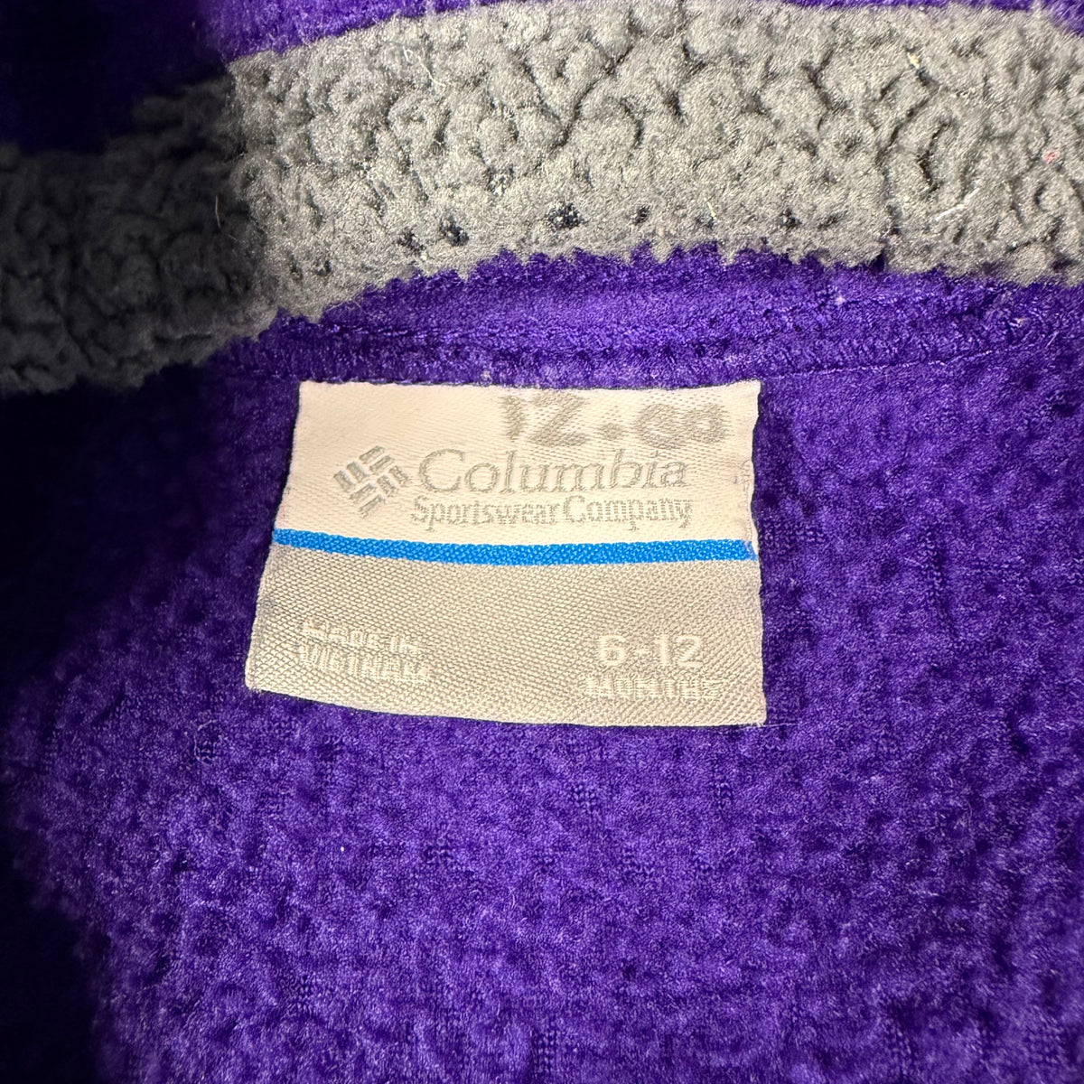 Columbia Fleece Bunting Suit - Purple - 6-12 Months - Ready Kids Canada
