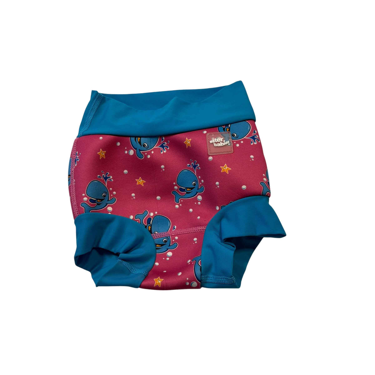 Water Babies Bubba Happy Nappy Swim Diaper (Pink Whale) XXL - Ready Kids Canada