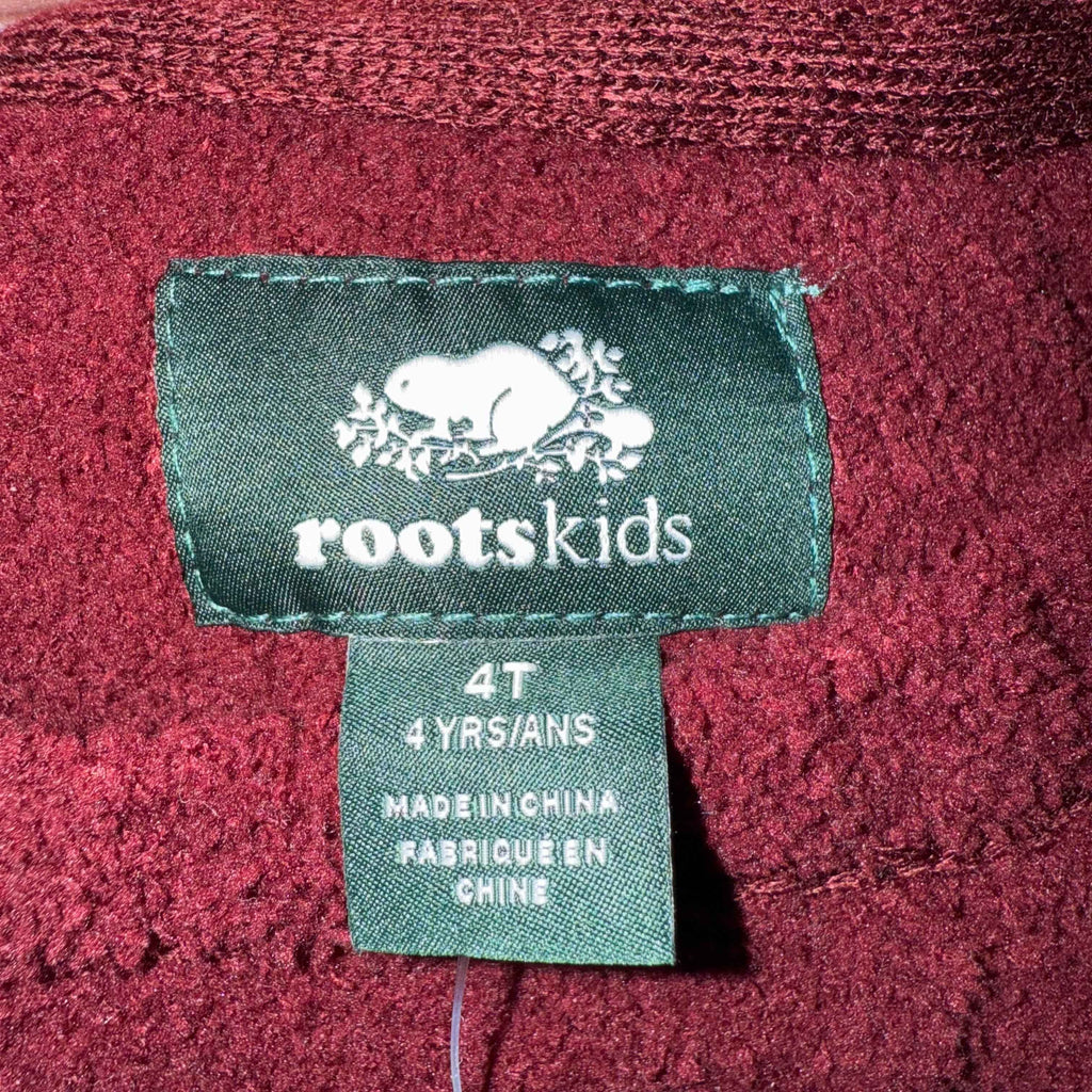 Roots 4T Mulberry Dawson Cable Tunic NEW BNWT sweater - Ready Kids Canada