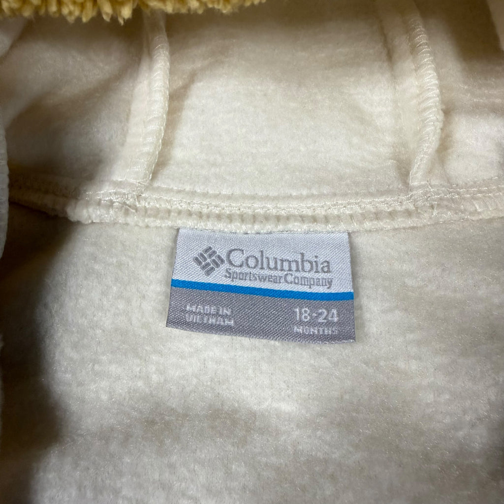 Columbia Fleece Bunting Suit - Cream - 18-24 Months - Ready Kids Canada