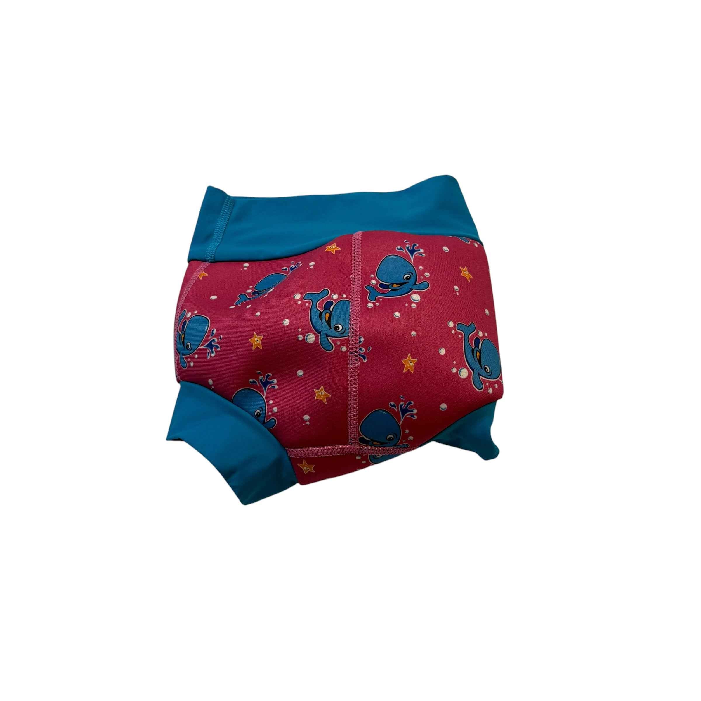 Water Babies Bubba Happy Nappy Swim Diaper (Pink Whale) XXL - Ready Kids Canada