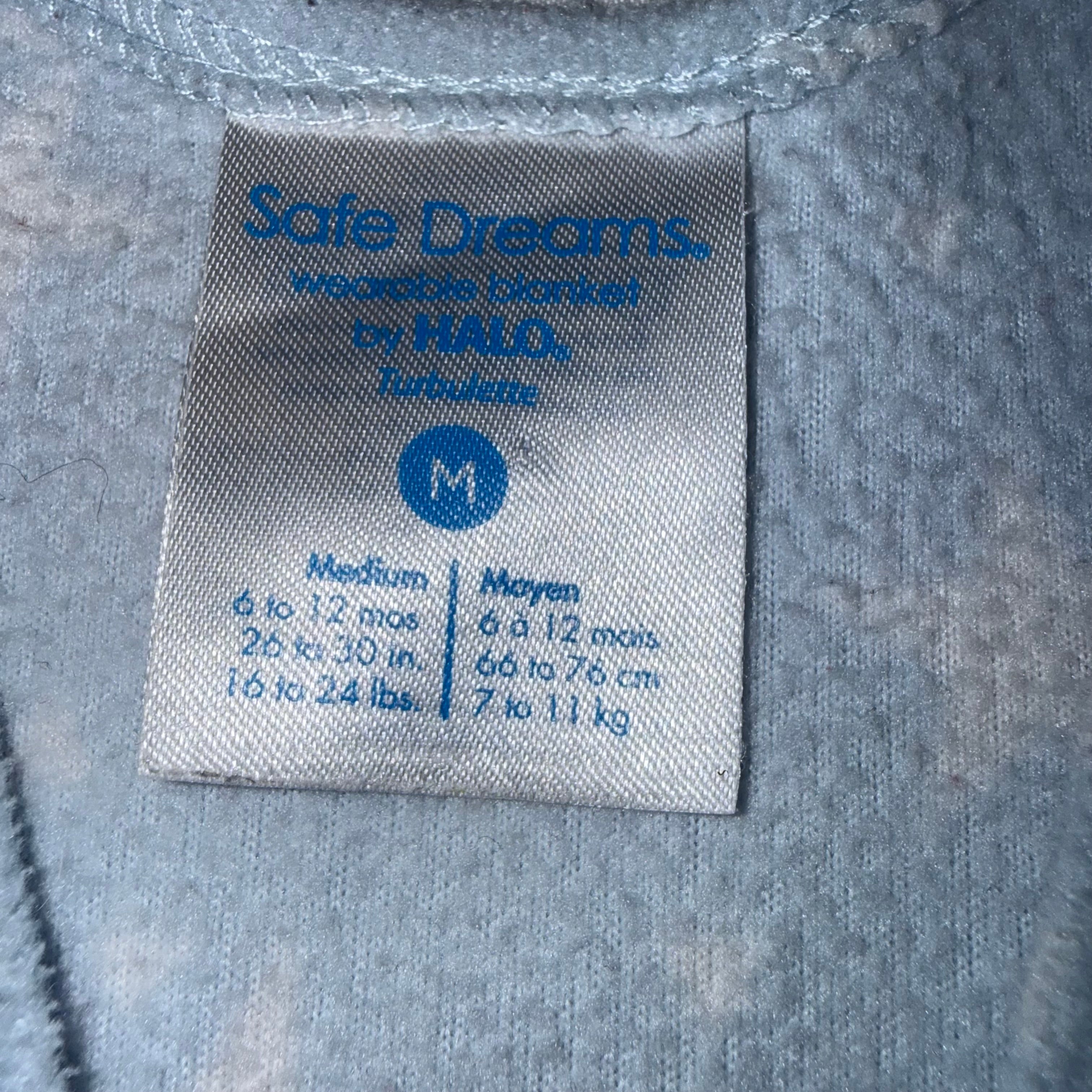 HALO Safe Dreams Baby Sleep Sack Medium Star Print - Ready Kids Canada