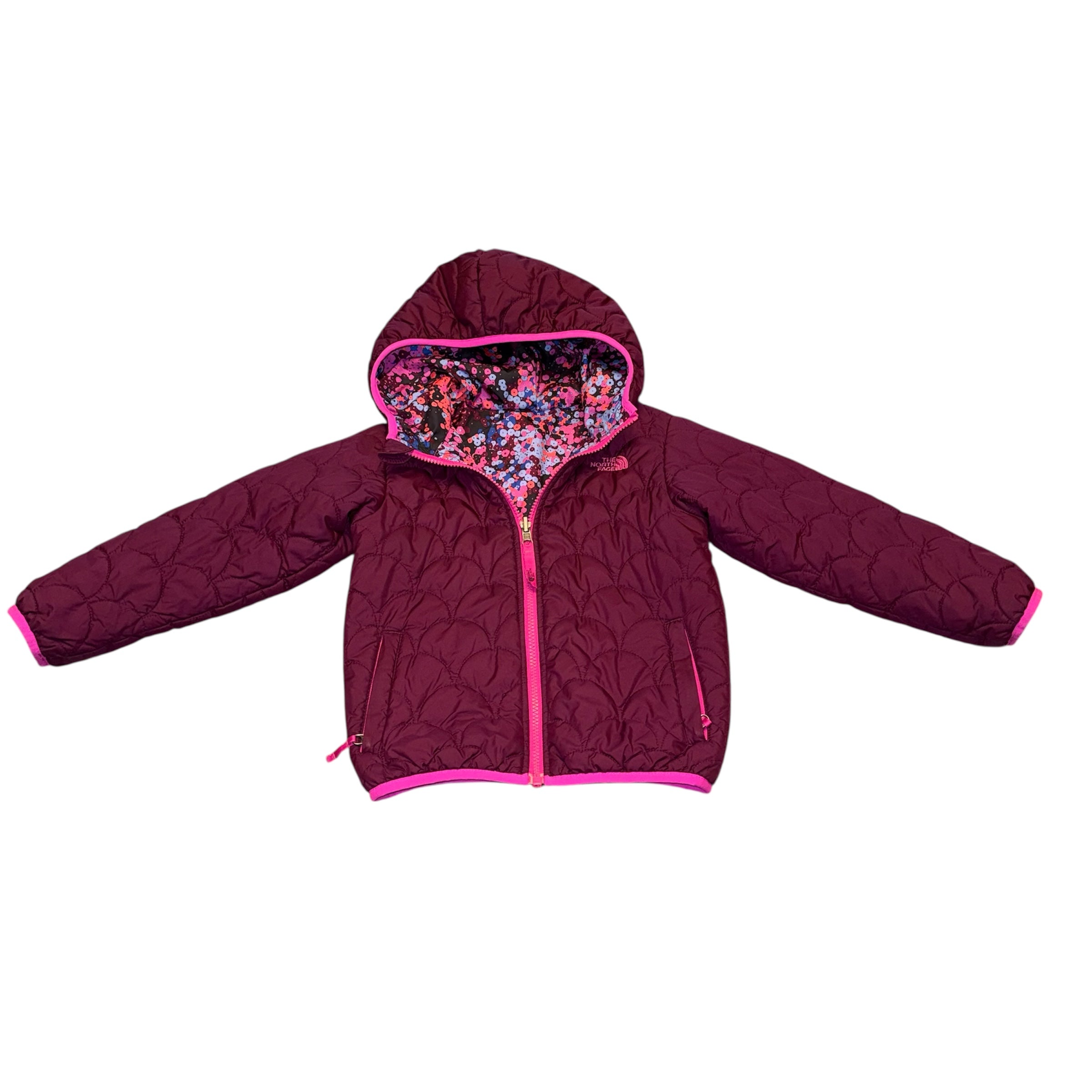 The North Face toddler size 5 reversible light jacket Perrito