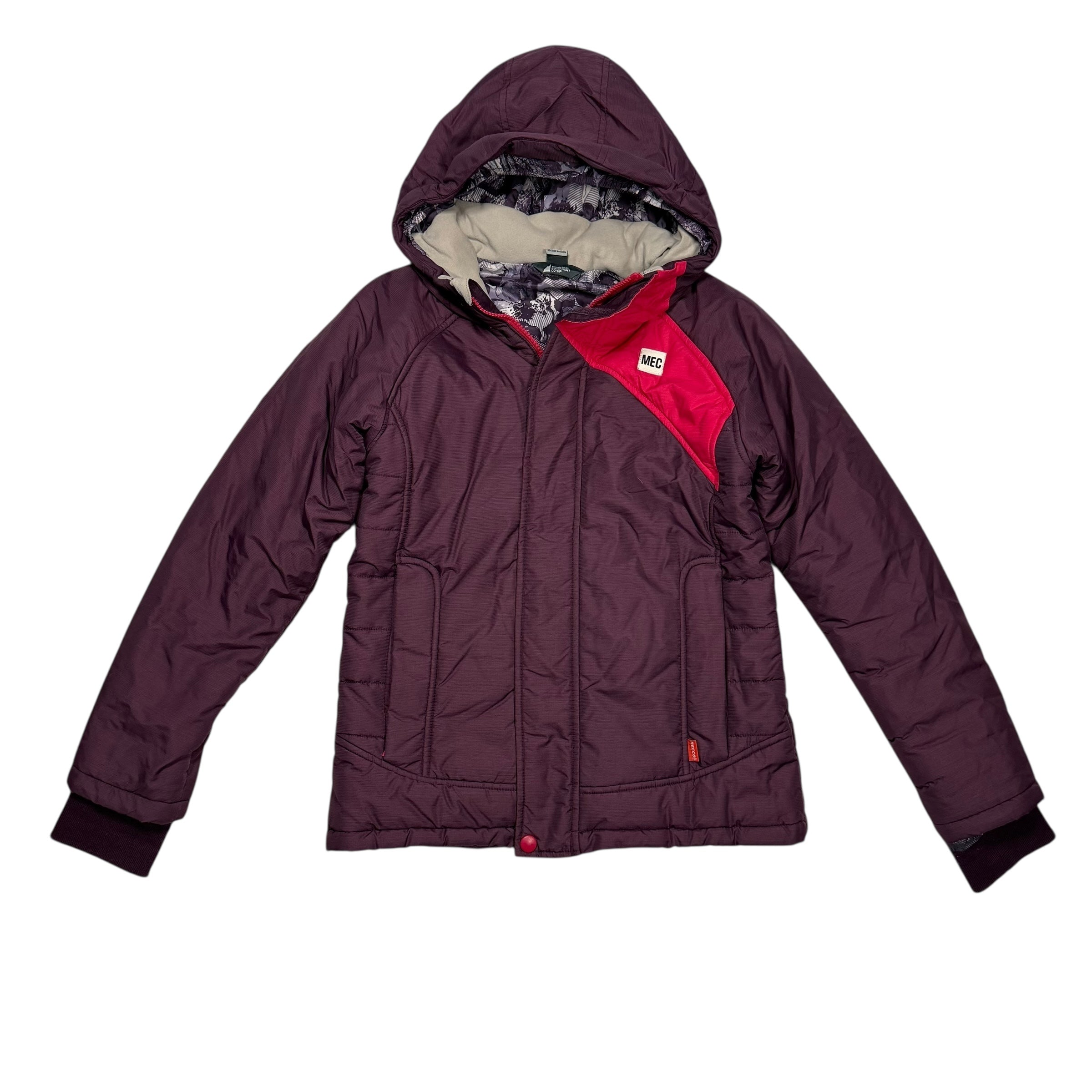 MEC Parka Youth Size 10 Purple Pink