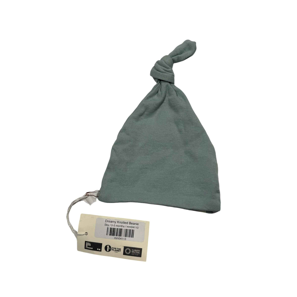 Mini Mioche Sky Knotted Beanie 0-5 Months New with Tags - Ready Kids Canada