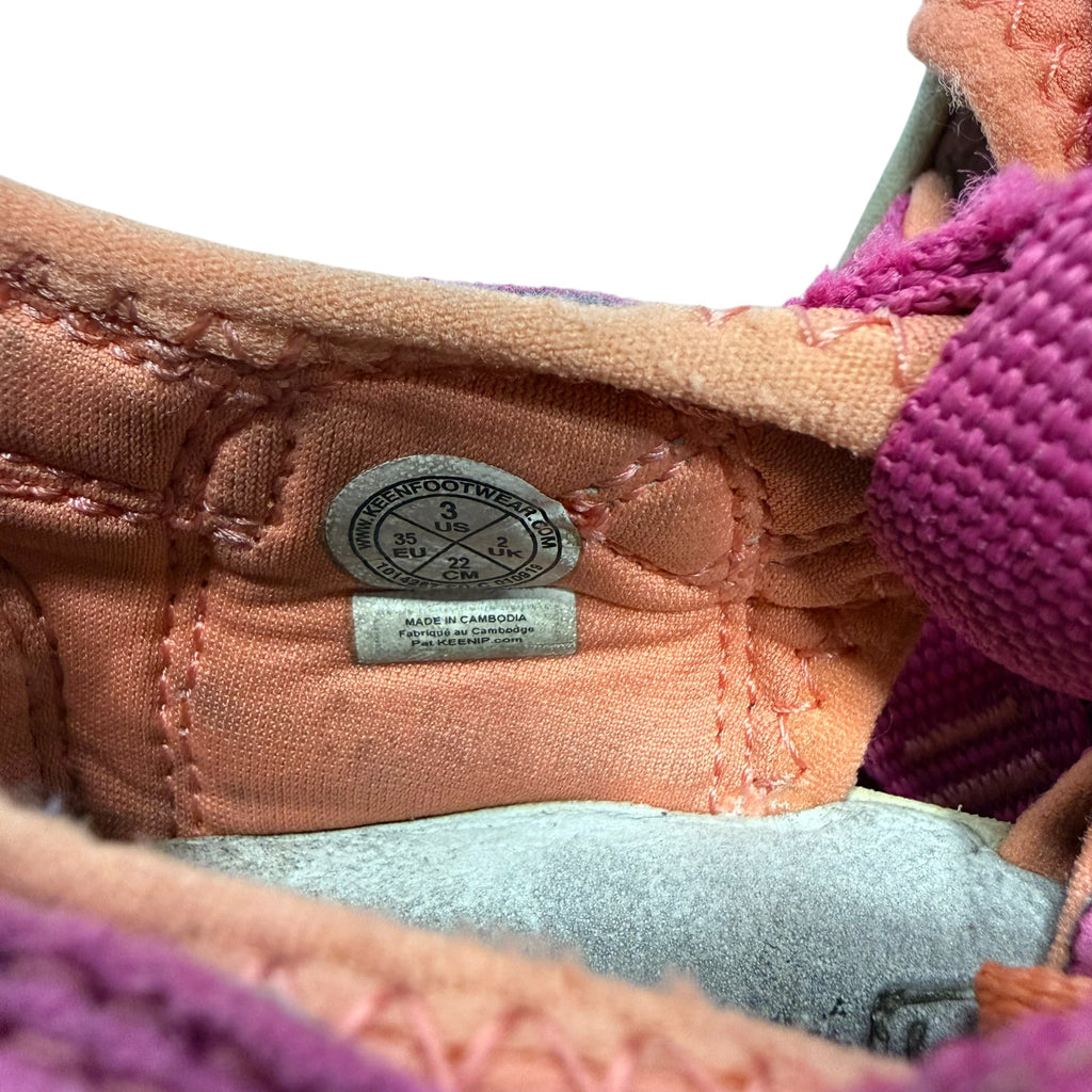 Pink Keen Newport H2 Sandals Size 3 Big Kid - Ready Kids Canada