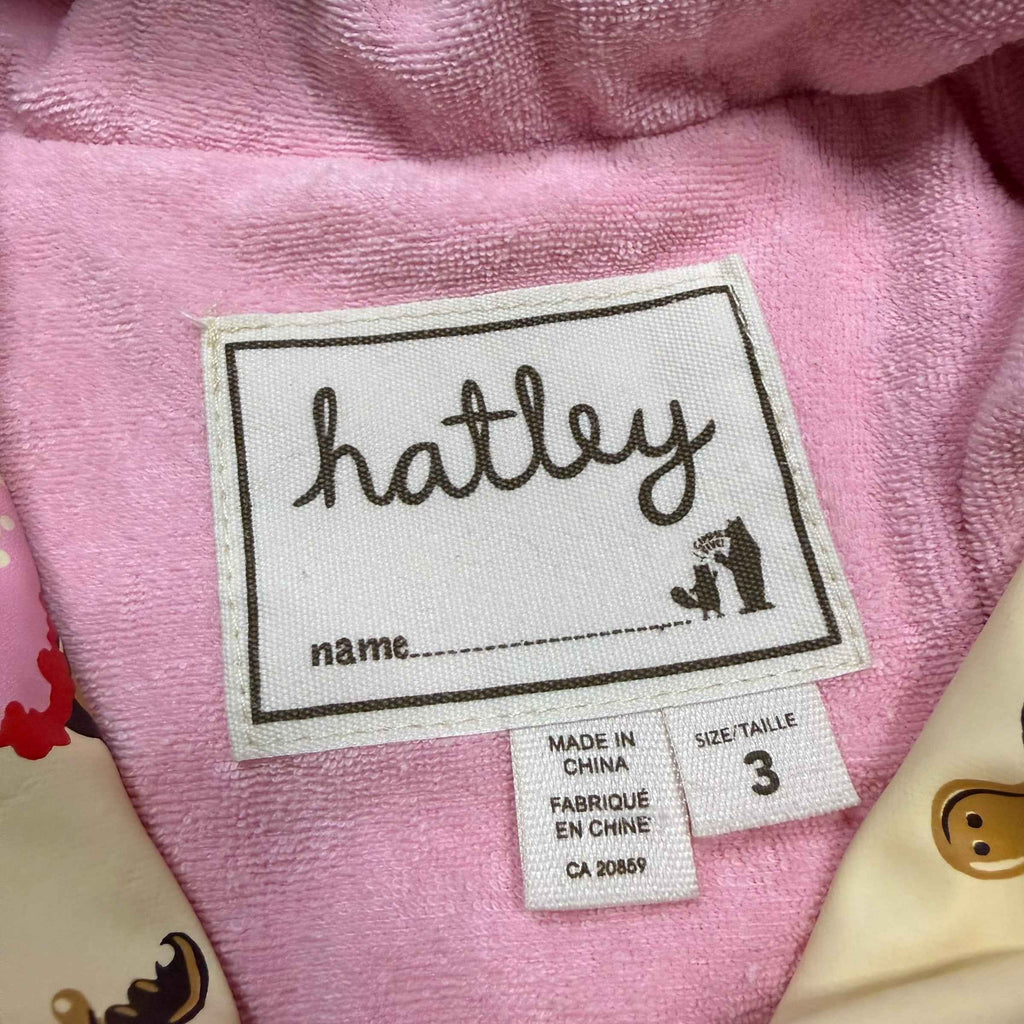Hatley Cupcakes and Sweets Rain Jacket Toddler Size 3