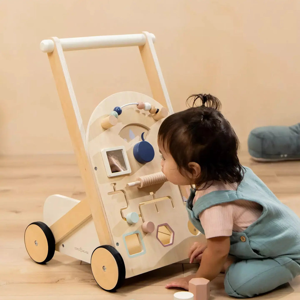 Wooden Activity Walker | Coco Village NEW BNWT - Ready Kids Canada