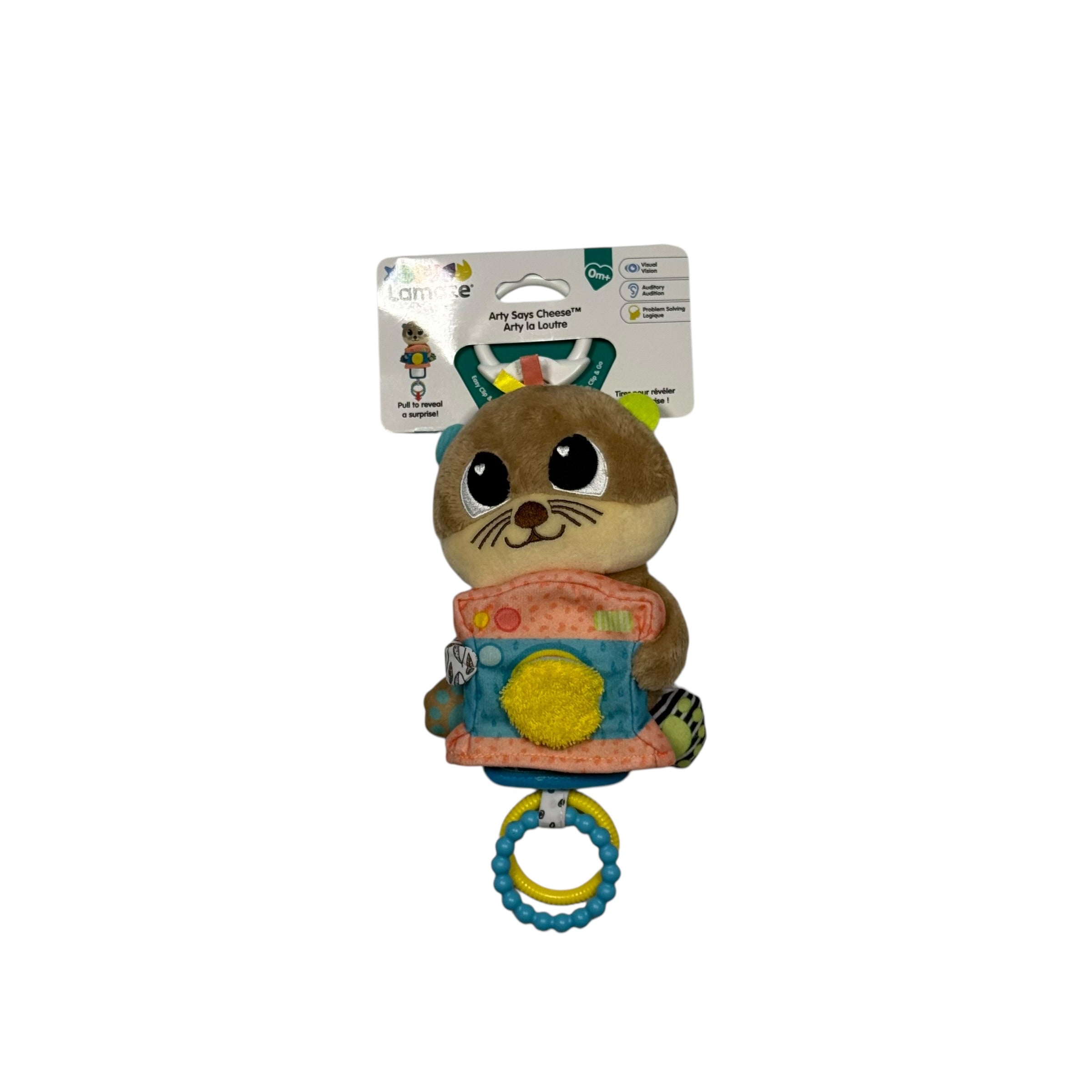 Lamaze Toy Arty Says Cheese Clipn on Stroller Toy - Ready Kids Canada