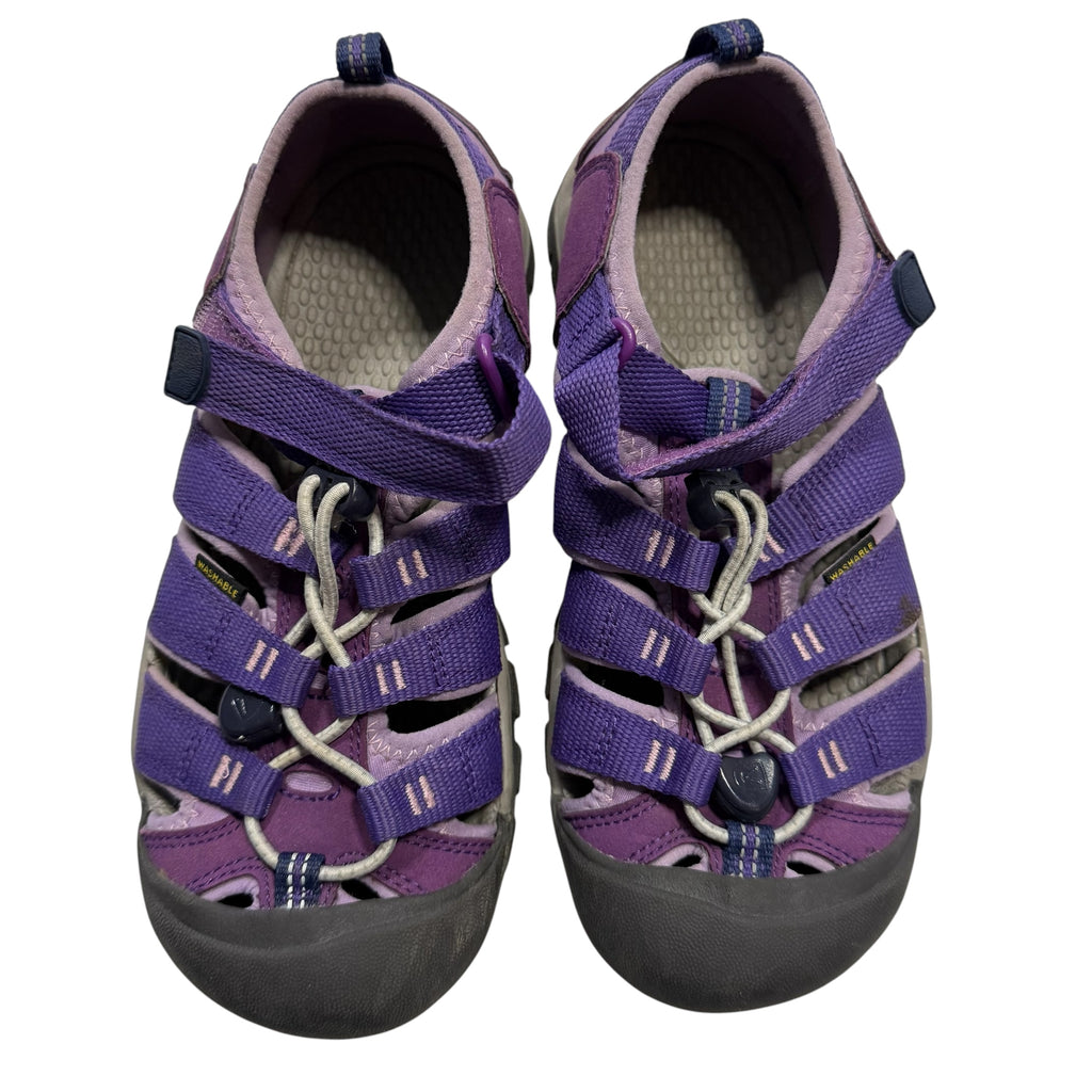Keen Tillandsia Purple/English Lavender Newport H2 Closed Toe Water Sandals Big Kid Size 4 - Ready Kids Canada