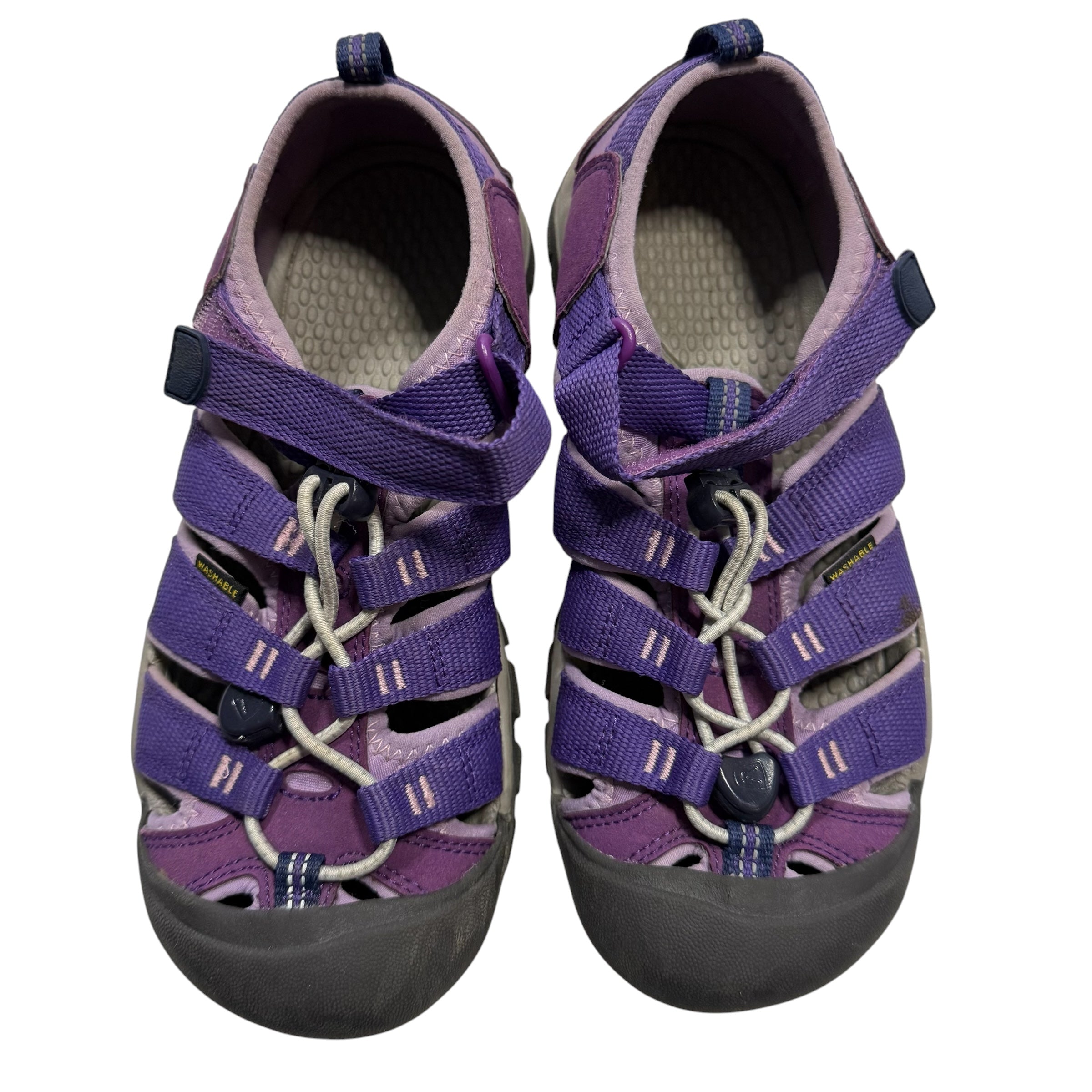 Keen Tillandsia Purple/English Lavender Newport H2 Closed Toe Water Sandals Big Kid Size 4 - Ready Kids Canada