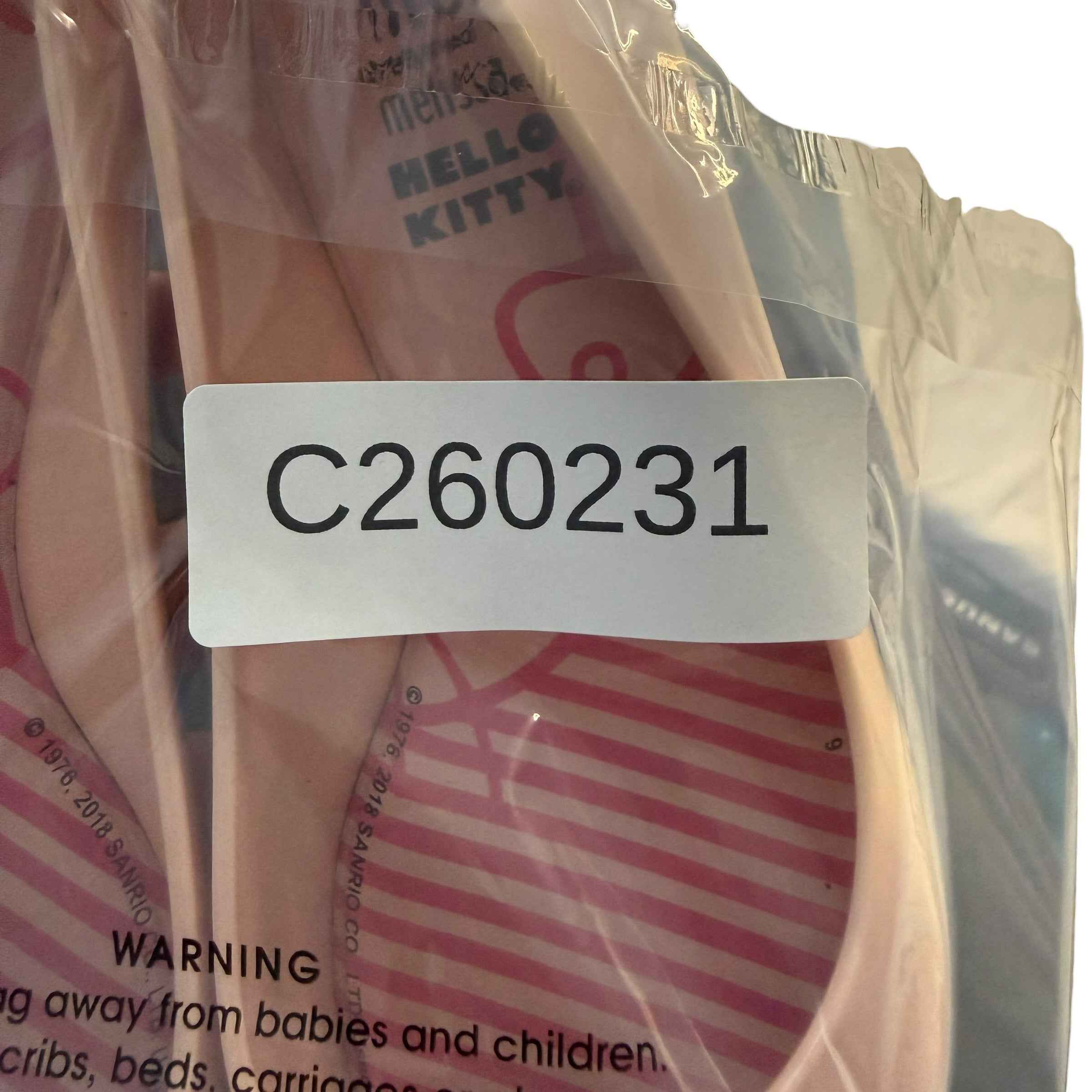 Melissa Mel Space Love Hello Kitty Pink Jelly Flats - US Size 13 Little Kid