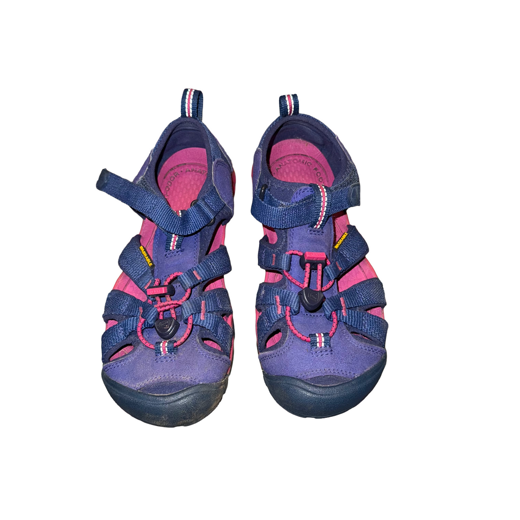 Keen Seacamp II CNX Water Sandals Surf Very Berry Big Kid Size 3 - Ready Kids Canada