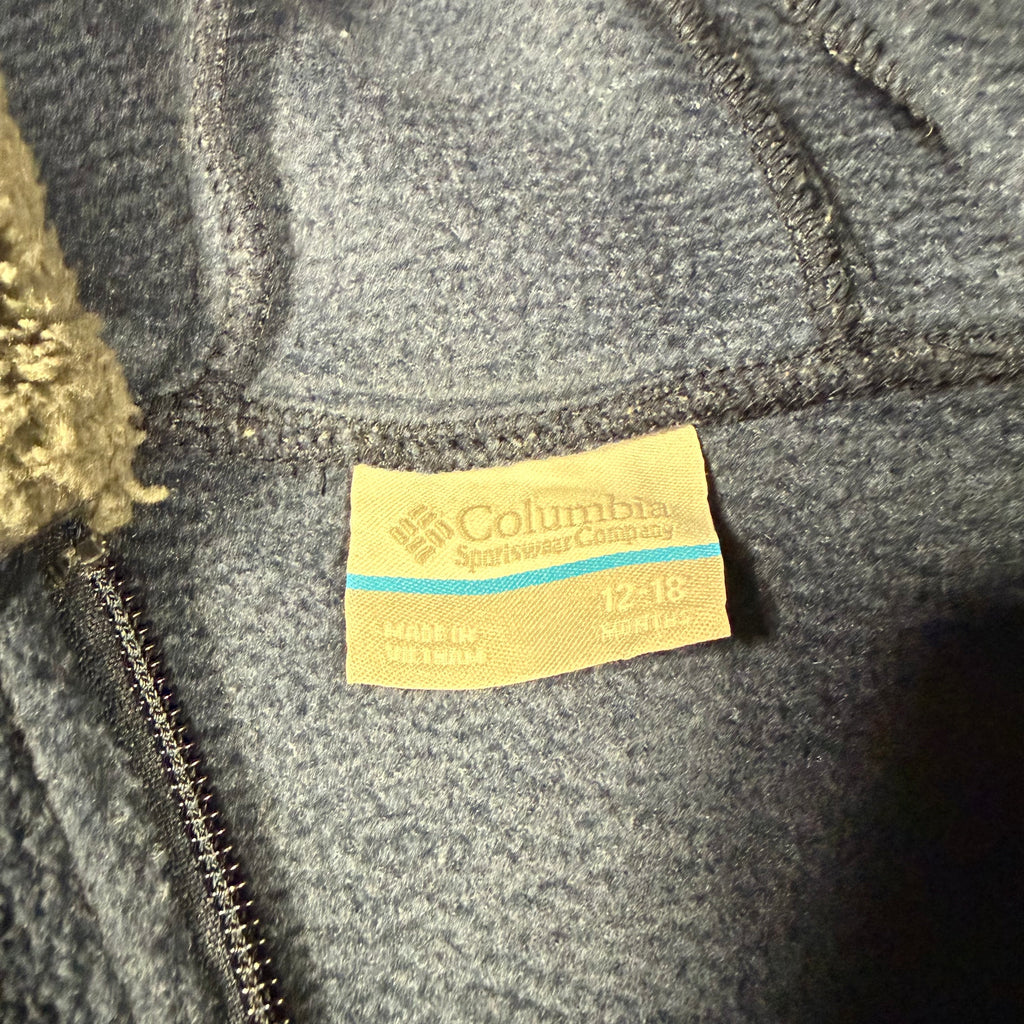 Columbia Fleece Bunting Suit - Navy - 12-18 Months - Ready Kids Canada
