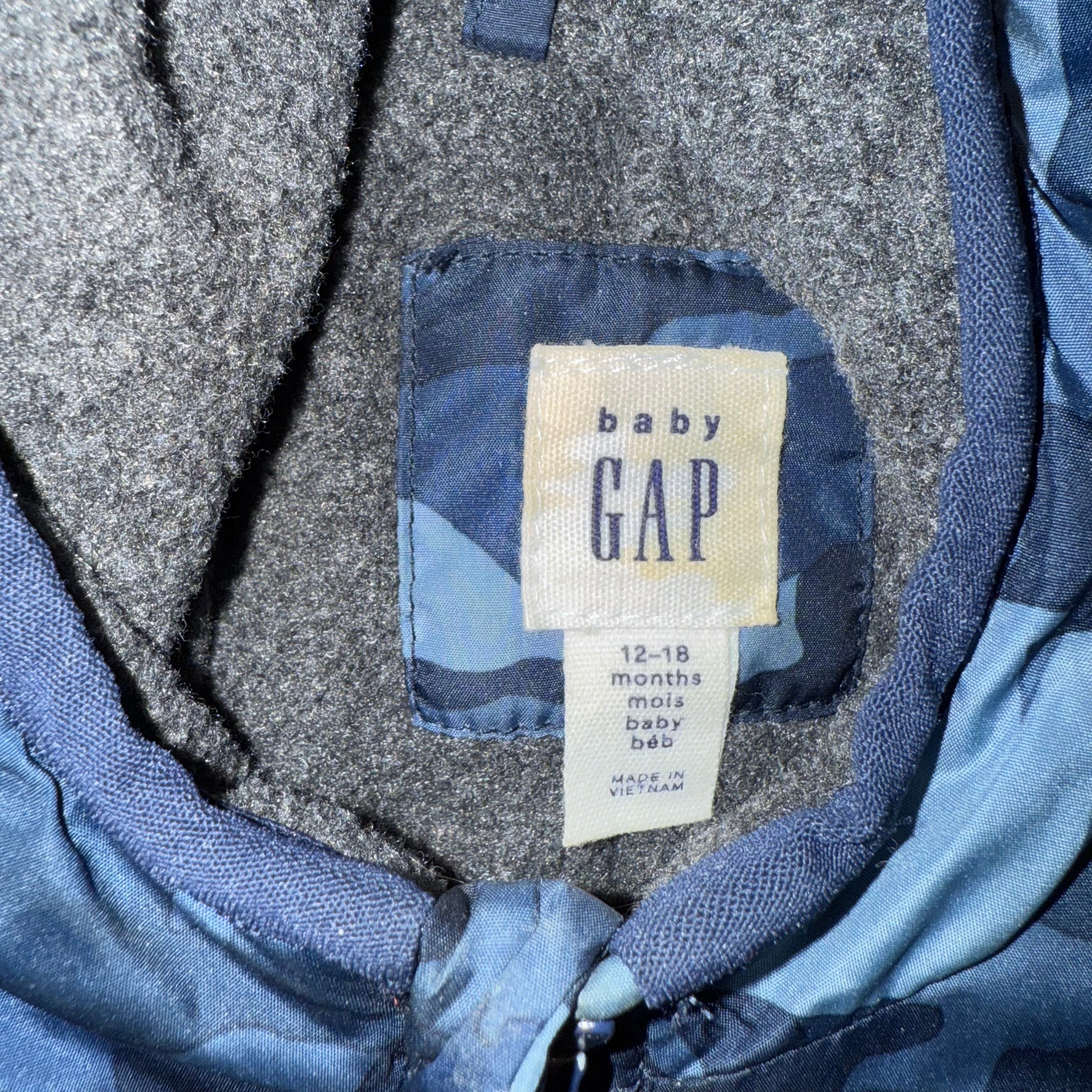 Baby GAP snowsuit insulated one-piece for infant toddler