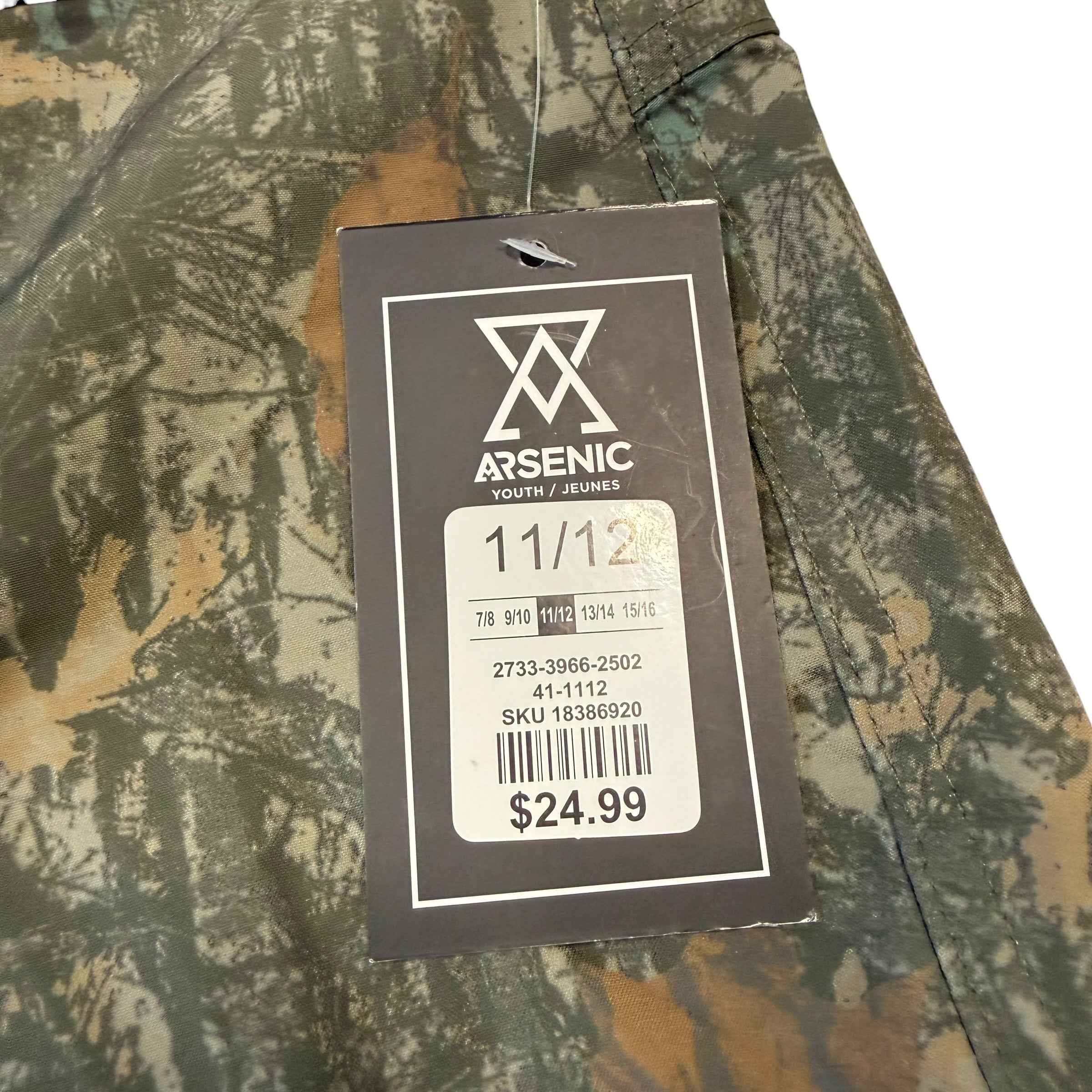 NWT Arsenic Youth Camo Board Shorts – Size M/M (11/12) – New - Ready Kids Canada
