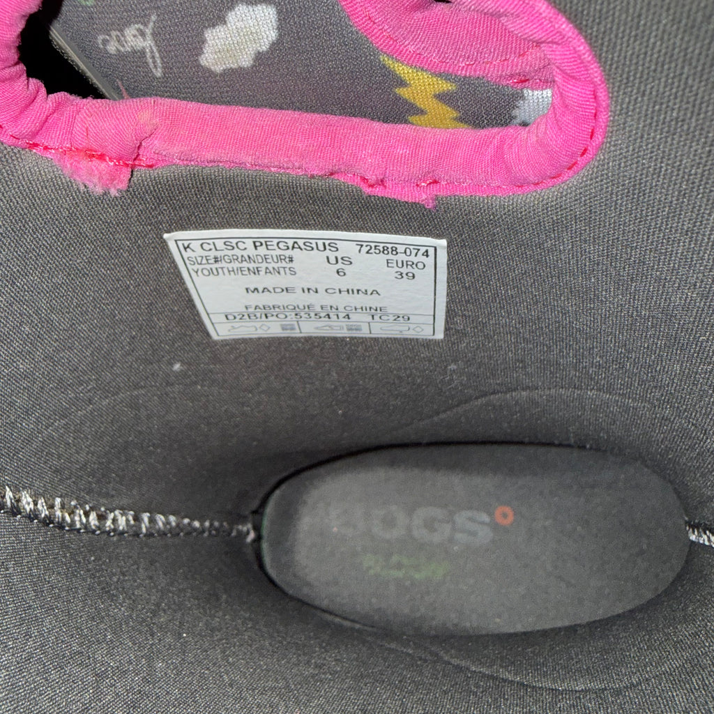 Bogs Classic Pegasus big kid size 6 winter snow boots waterproof rated -34