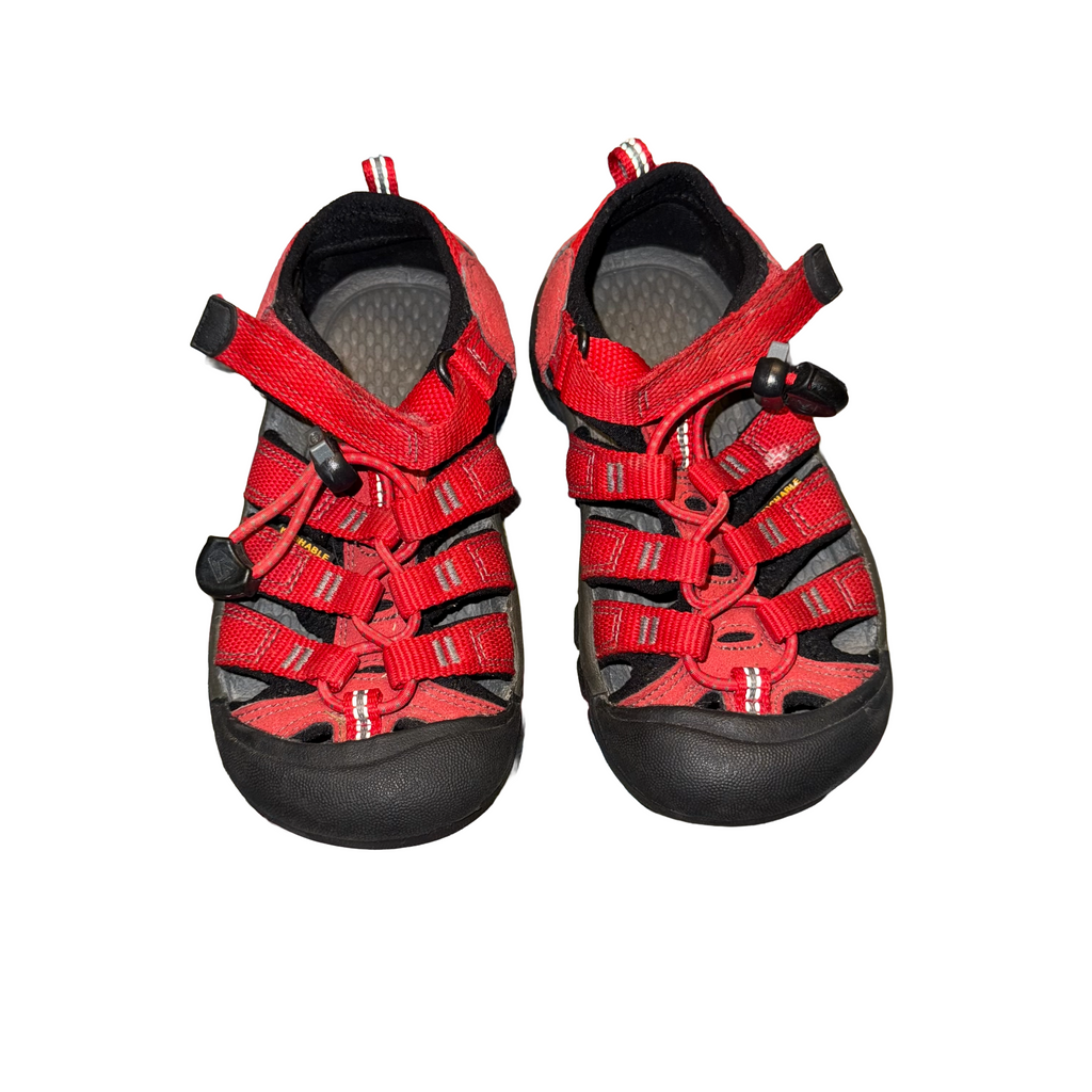 Keen size 11 sandals kids waterproof sport with toe protection