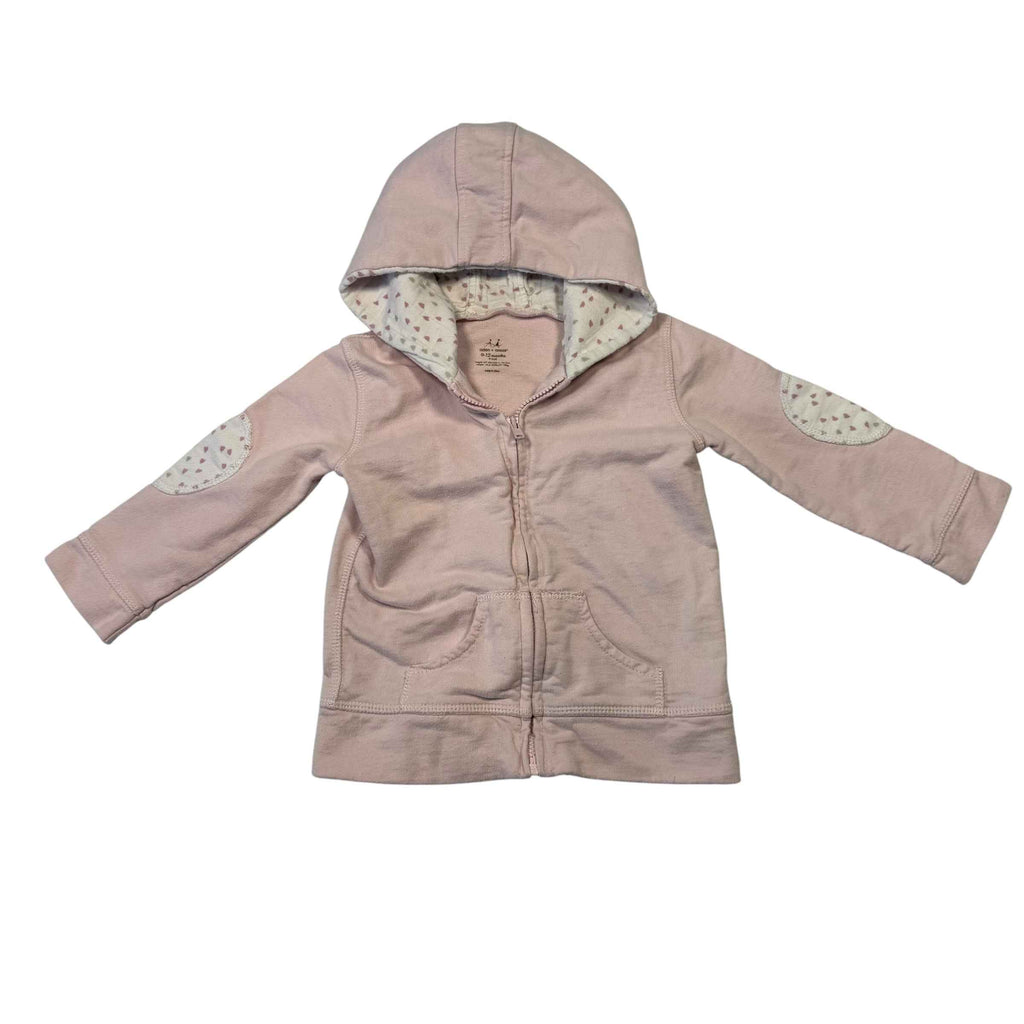 Aden + Anais Baby Girl Jersey Hoodie – Pink (9-12 Months) - Ready Kids Canada