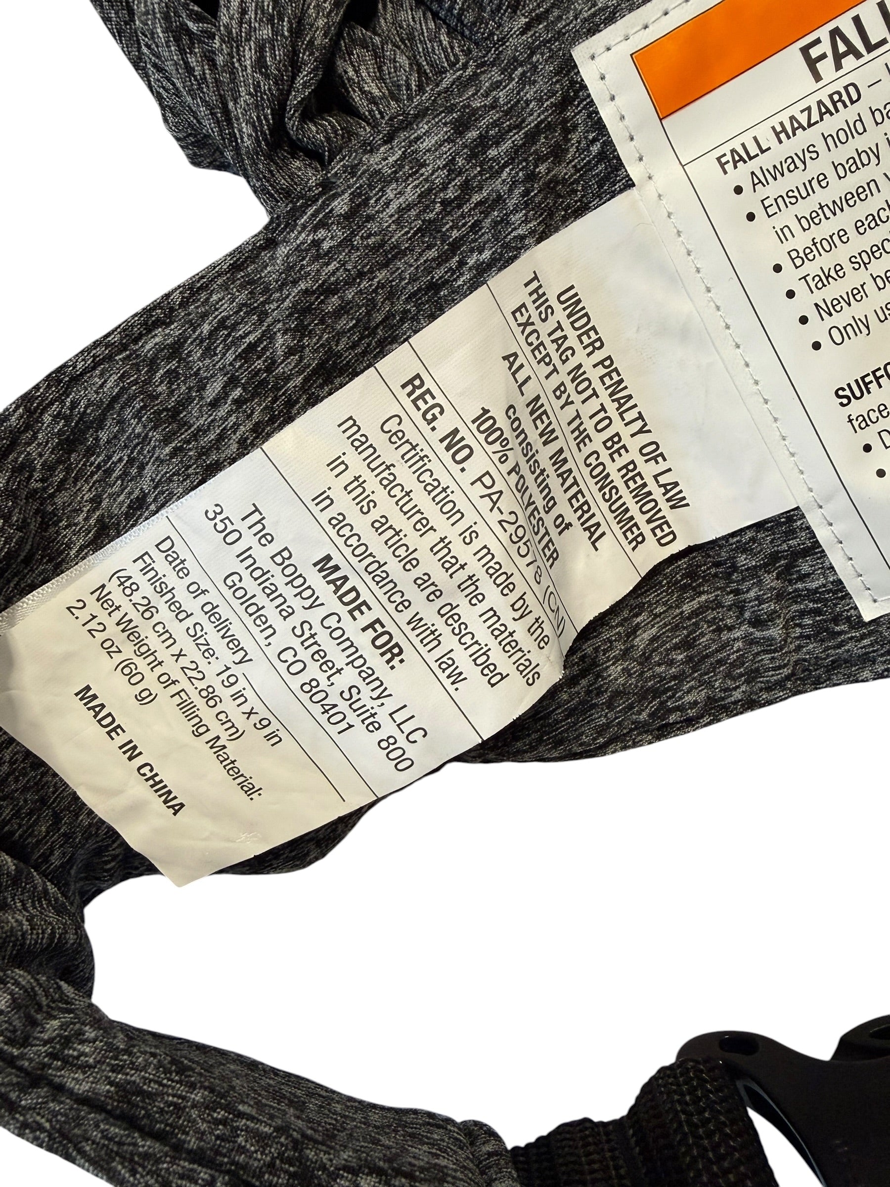 Boppy ComfyFit Adjust Hybrid Baby Carrier, Heathered Gray - Ready Kids Canada