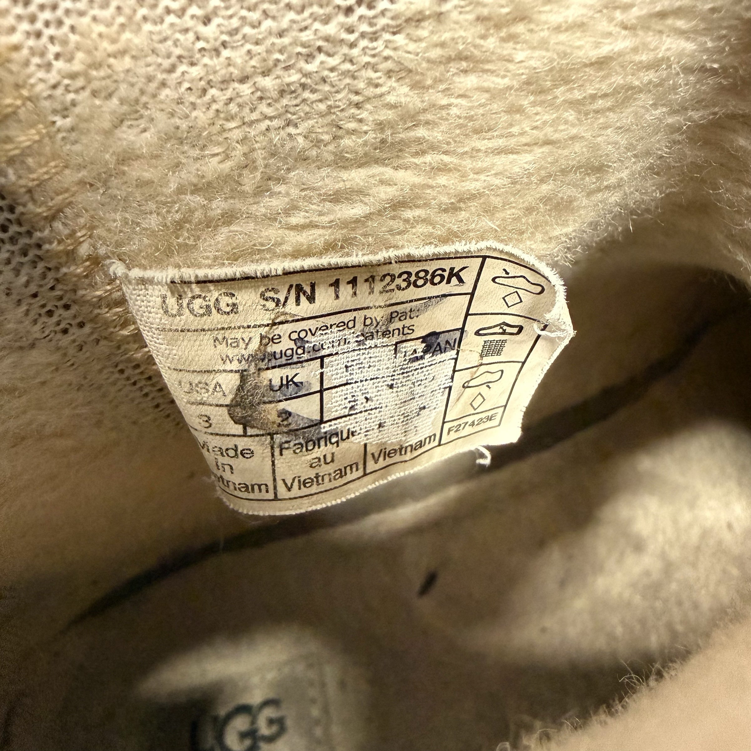 UGGs Mini Booties Waterproof Size 3 Big Kid