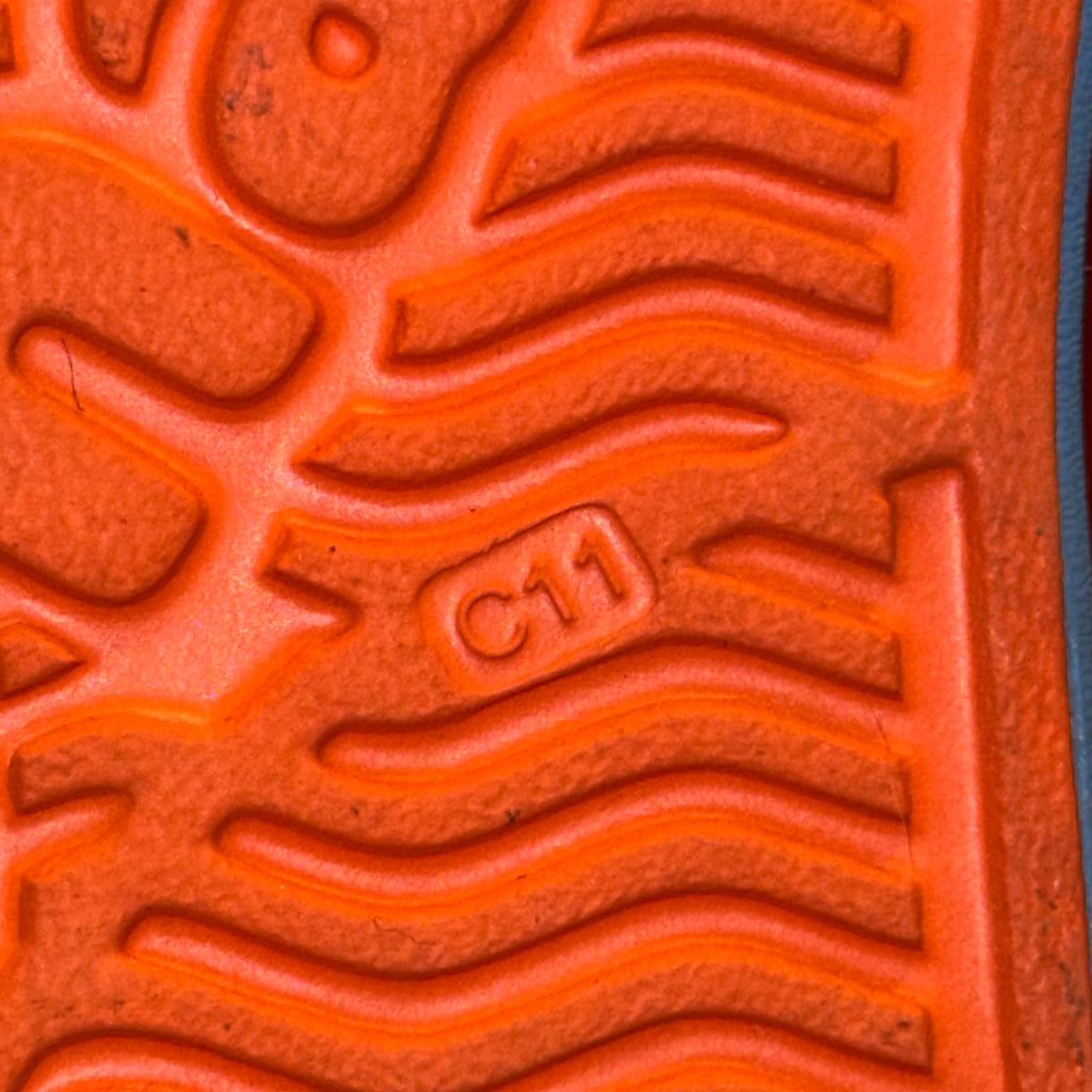 Native Jefferson Sugarlite ombre little kid 11 LaFlame orange blue sandals