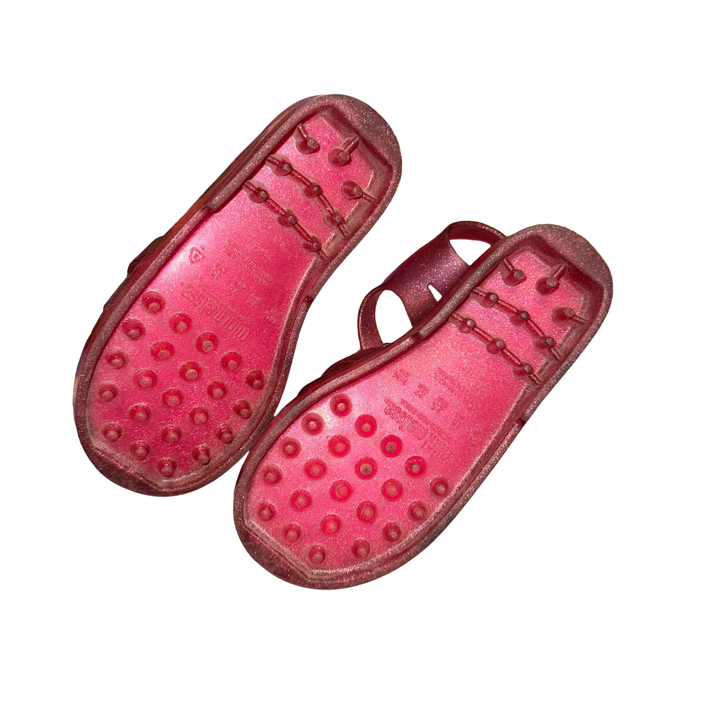 Mini Melissa little kid 10 sandals shoes jelly flats